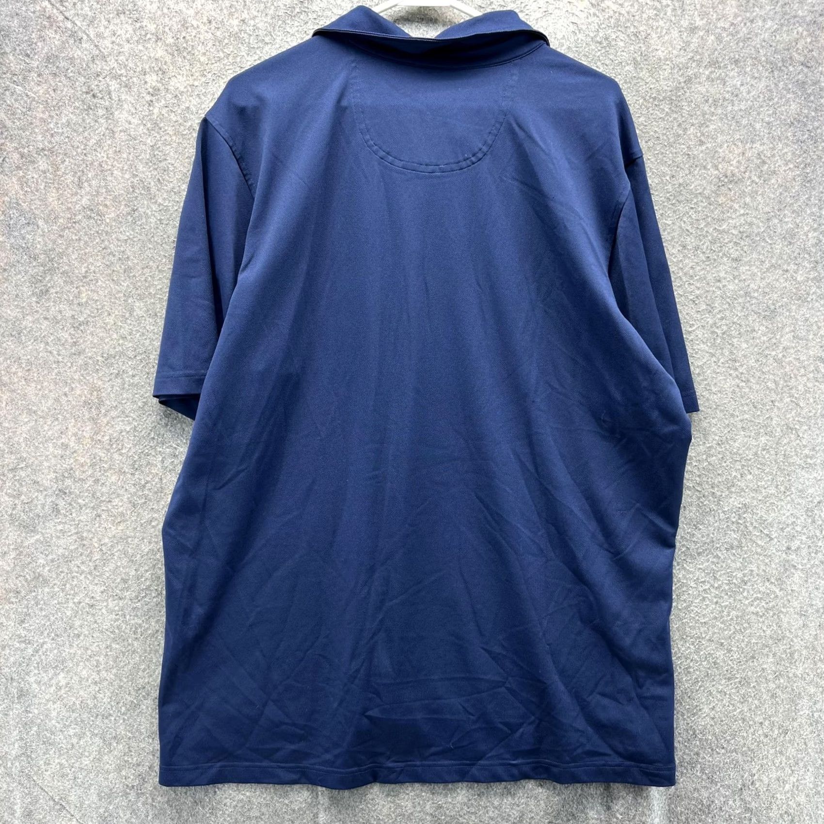Vintage F&G Tech Polo Shirt Mens XL Blue Solid Honda Classic Golf Performance Ambassador Shirt Size US XL / EU 56 / 4 - 2 Thumbnail