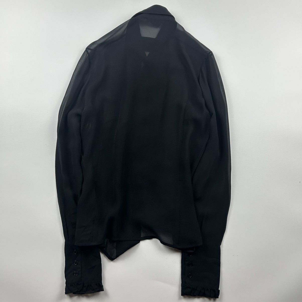 Vivienne Tam Vivienne Tam Silk Ruffle Shirt Size M / US 6-8 / IT 42-44 - 4 Thumbnail