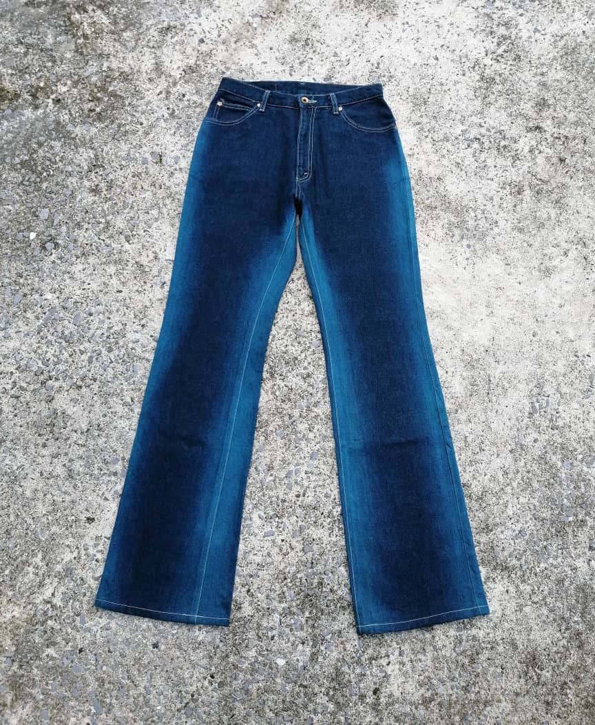 Japanese Brand × Vintage Bobson Lady's Nice Colourways Bootcut Denim Jeans Size 27" / US 4 / IT 40 - 1 Thumbnail