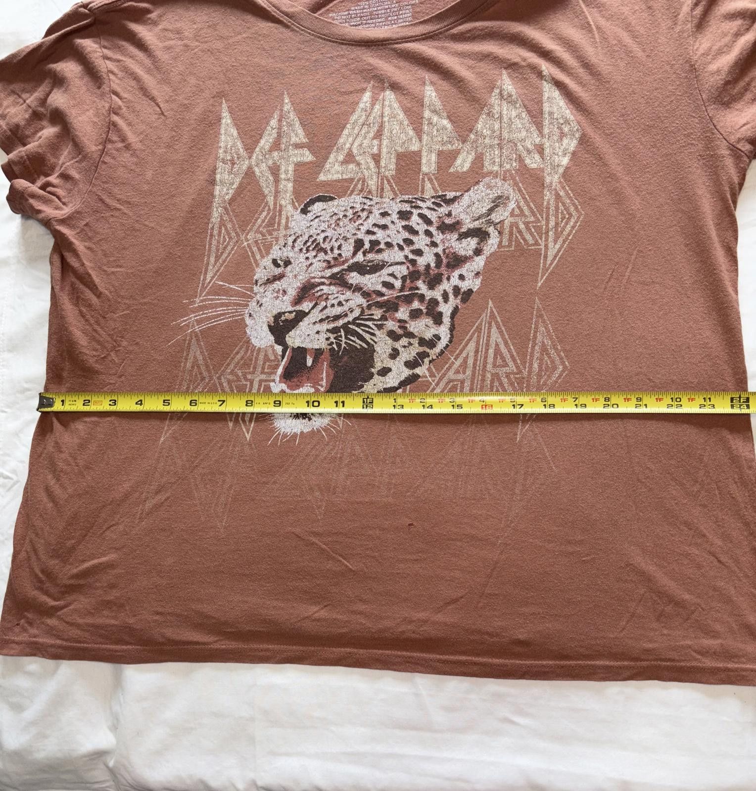 Def Leppard Vintage Def Leppard Vintage Graphic Tee - XXL Size XXL / US 16-18 / IT 52-54 - 1 Thumbnail