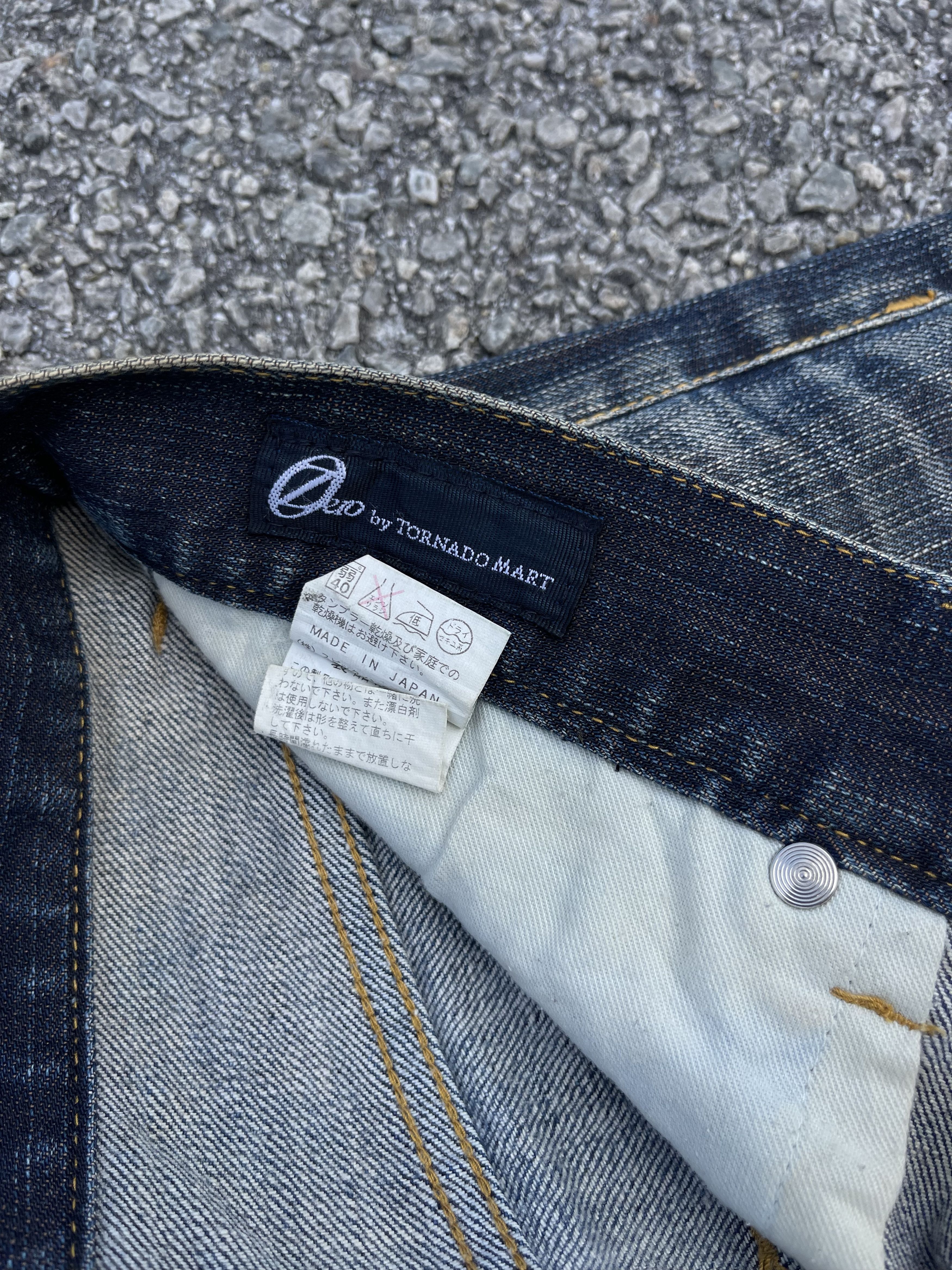 Beauty Beast × If Six Was Nine × Tornado Mart Tornado Mart Knee Ripped Super Flare Jeans Size US 32 / EU 48 - 14 Thumbnail