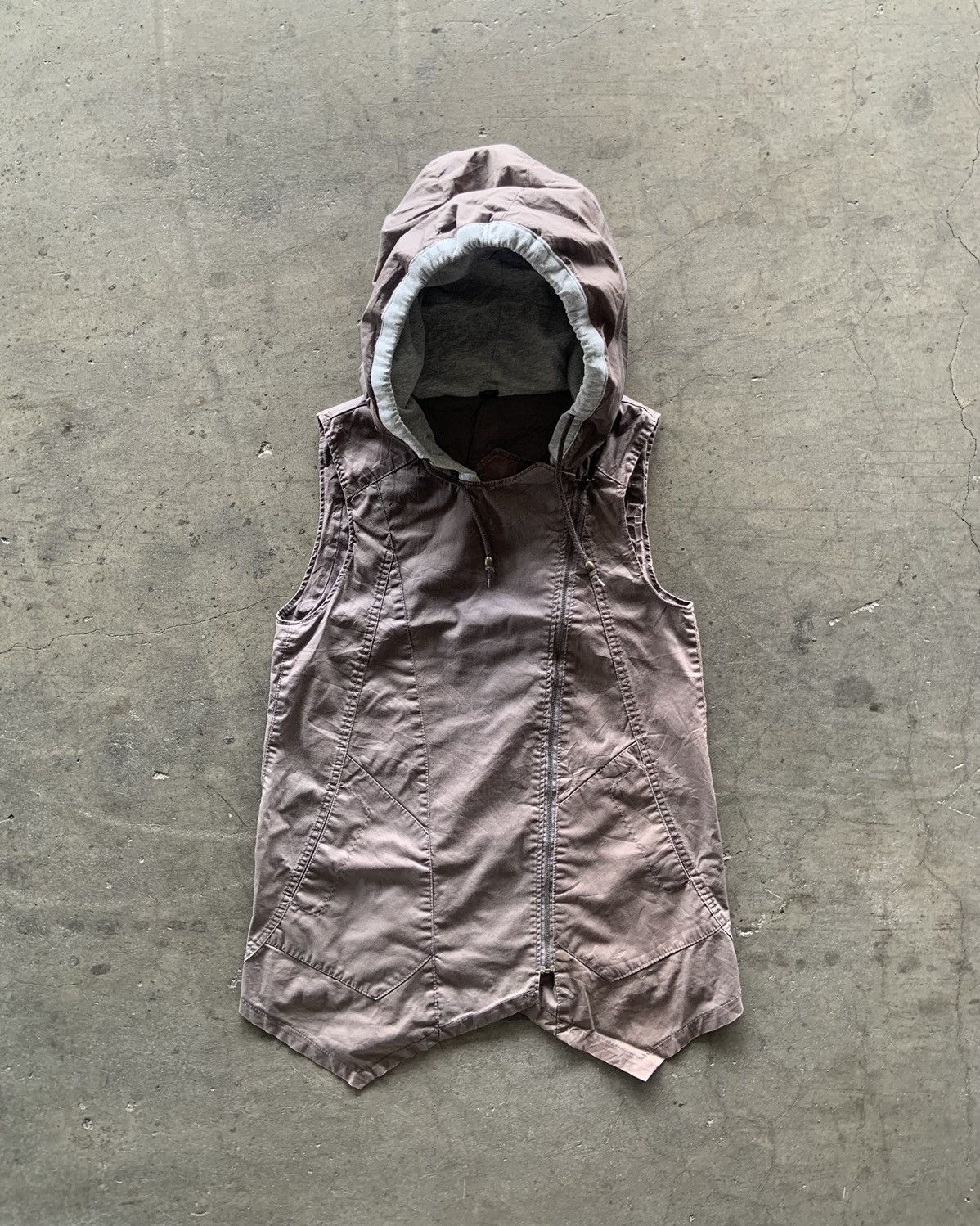 If Six Was Nine Rick Owens Assymetrical Style Vest Size US M / EU 48-50 / 2 - 1 Thumbnail