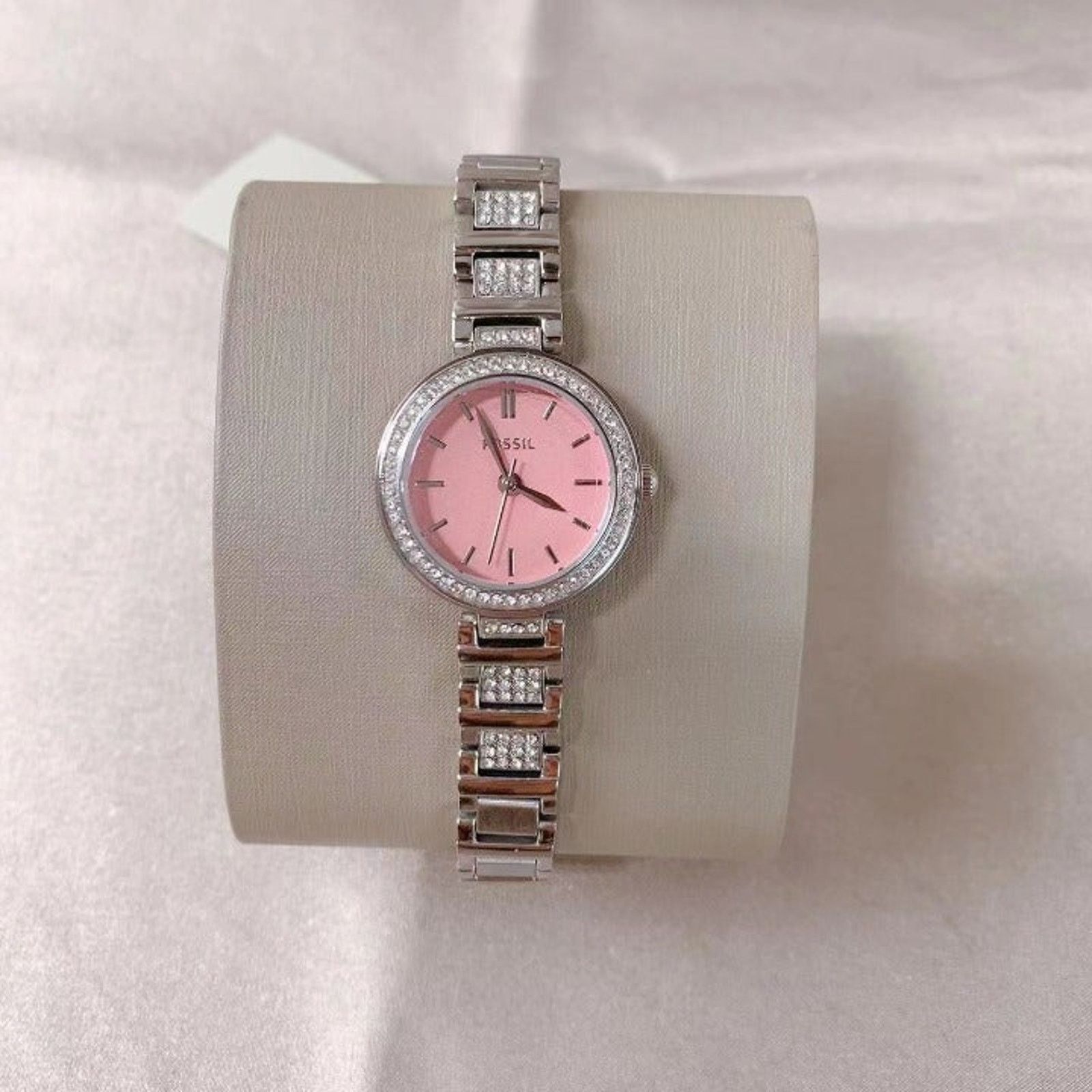 Fossil Fossil BQ3800 Karli Mini Three-Hand Stainless Steel Watch Size ONE SIZE - 2 Thumbnail
