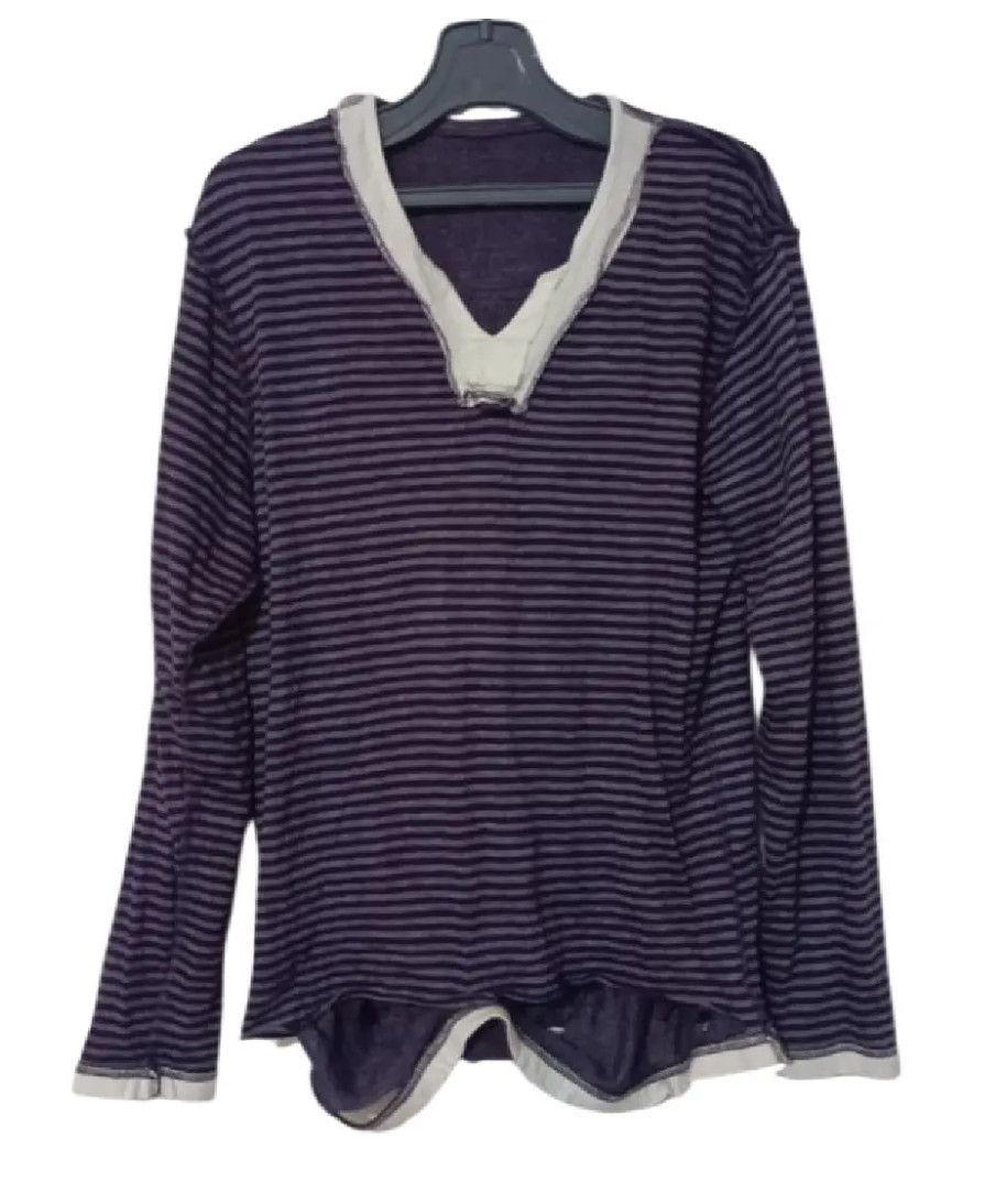PPFM STRIPED DISTRESSED Longsleeve Tee Size US L / EU 52-54 / 3 - 11 Thumbnail
