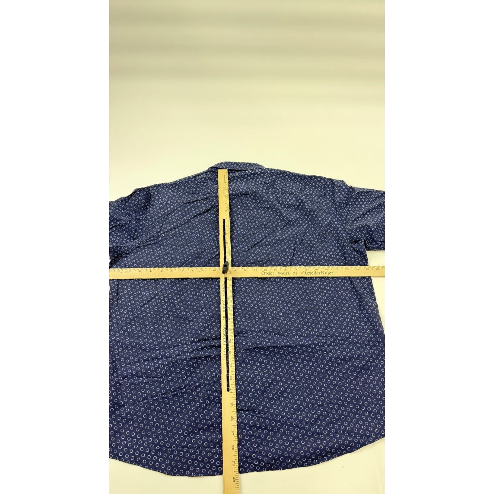 BUGATCHI VINTAGE Bugatchi Shirt Mens XL Blue Classic Fit Short Sleeve Button Up Patterned Casual Size US XXL / EU 58 / 5 - 6 Thumbnail