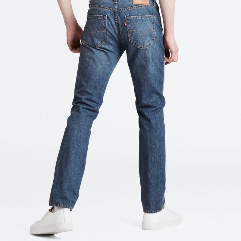 Levi's Premium 511 Zip Fly Tapered Slim Fit 5 Pocket Denim Jeans Size US 32 / EU 48 - 5 Thumbnail