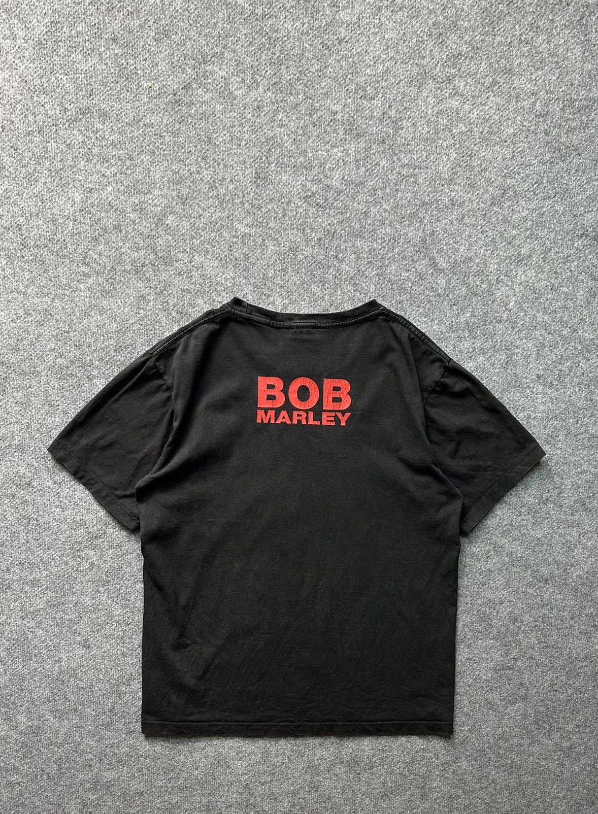 Band Tees × Bob Marley × Vintage Vintage oversize very rare T-shirt Bob Marley reggae legend Size US M / EU 48-50 / 2 - 2 Thumbnail