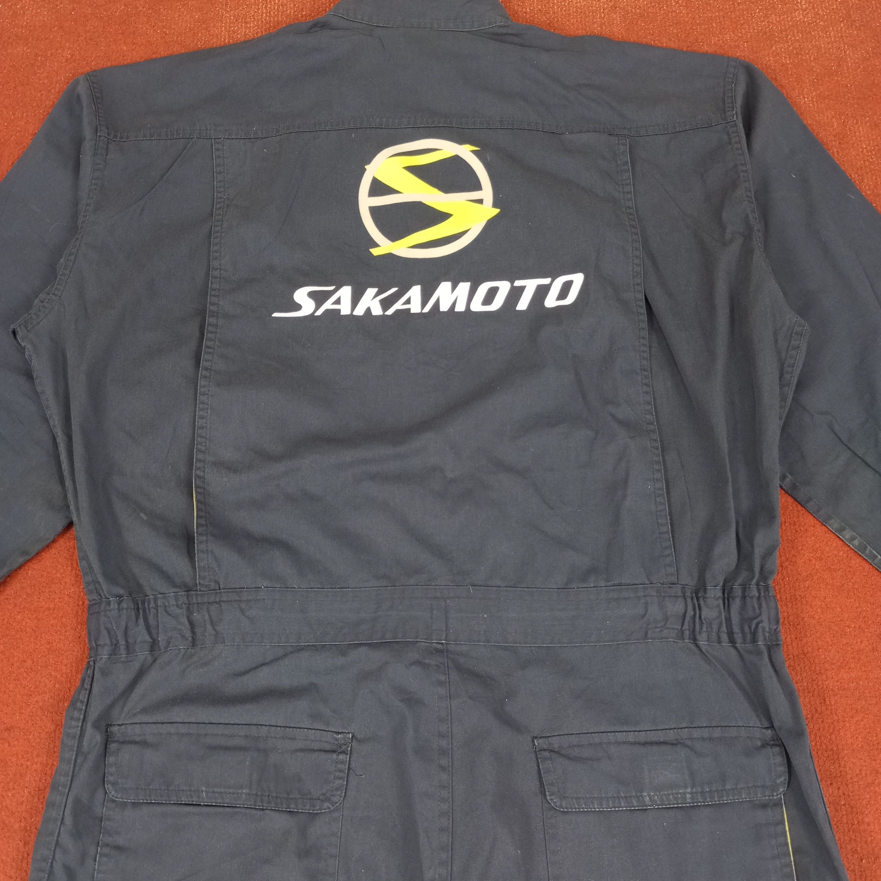 Vintage × YOKO SAKAMOTO Sakamoto Japanese Motorsports Workwear Coverall Jacket Size US L / EU 52-54 / 3 - 2 Thumbnail