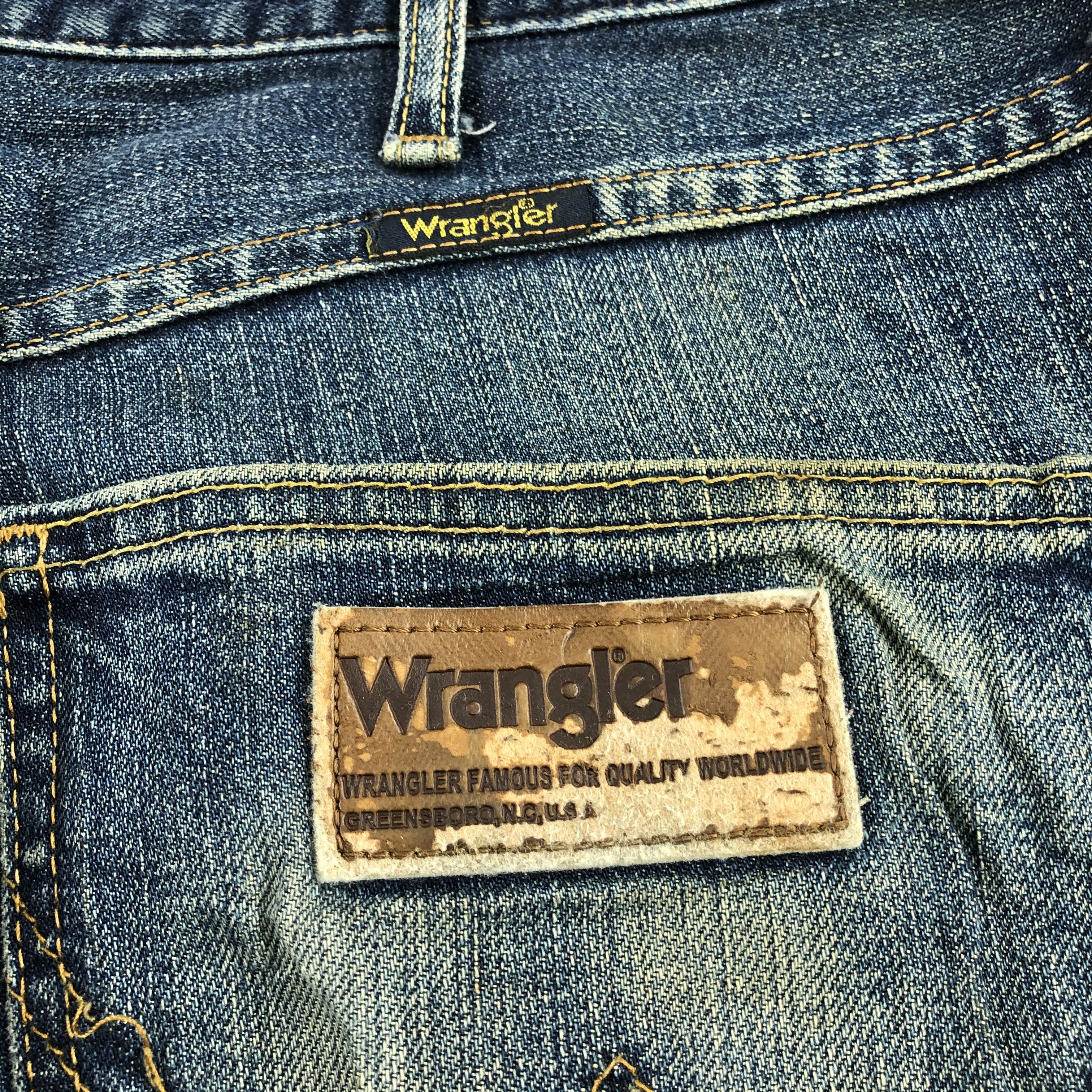 Vintage × Wrangler Vintage Wrangler Earth Tone Jeans-JM2205 Size US 37 - 6 Thumbnail