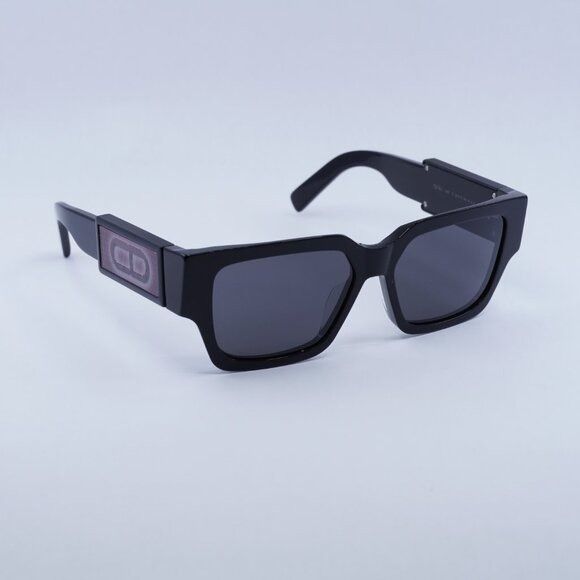 Dior 🕶️ New Dior CD SU 16A0 Sunglasses - Black Frame, Smoke Size ONE SIZE - 5 Thumbnail