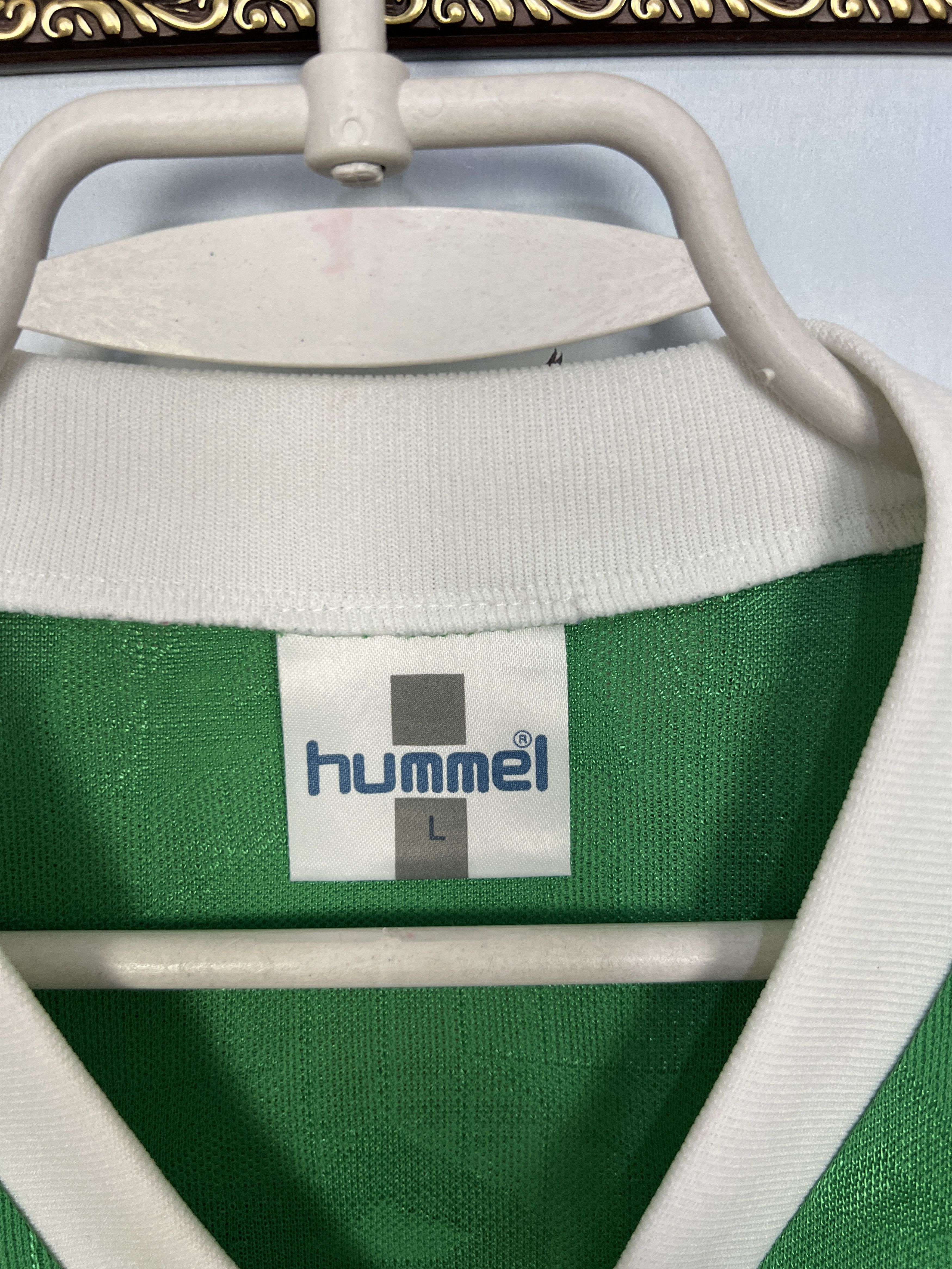 Hummel Lithuania Away football shirt 1998 Soccer Jersey National Size US L / EU 52-54 / 3 - 8 Thumbnail