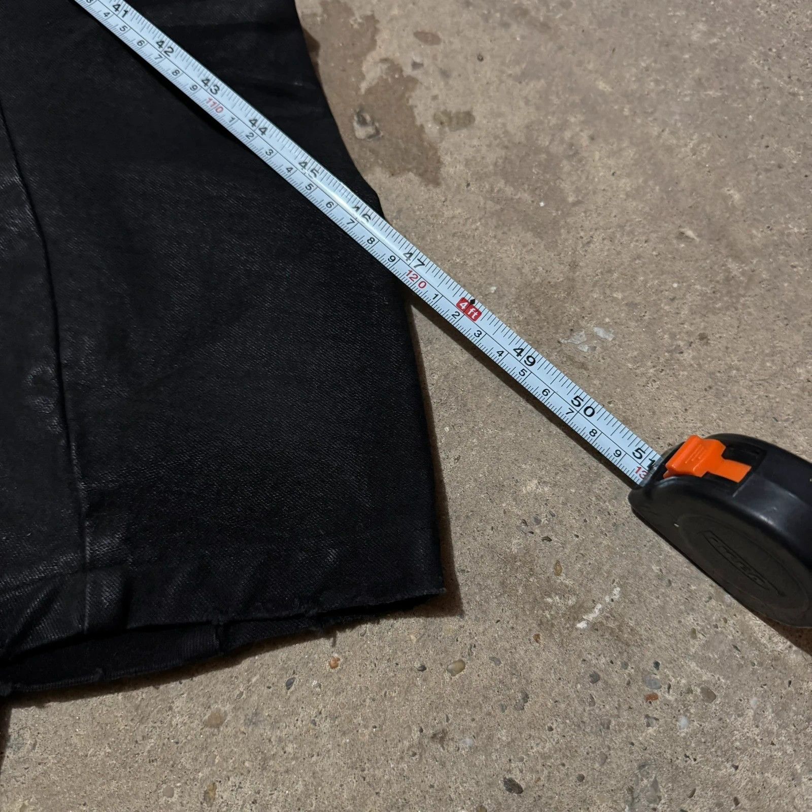 MD75 Md75 waxed j-cut pants Size US 33 - 12 Thumbnail