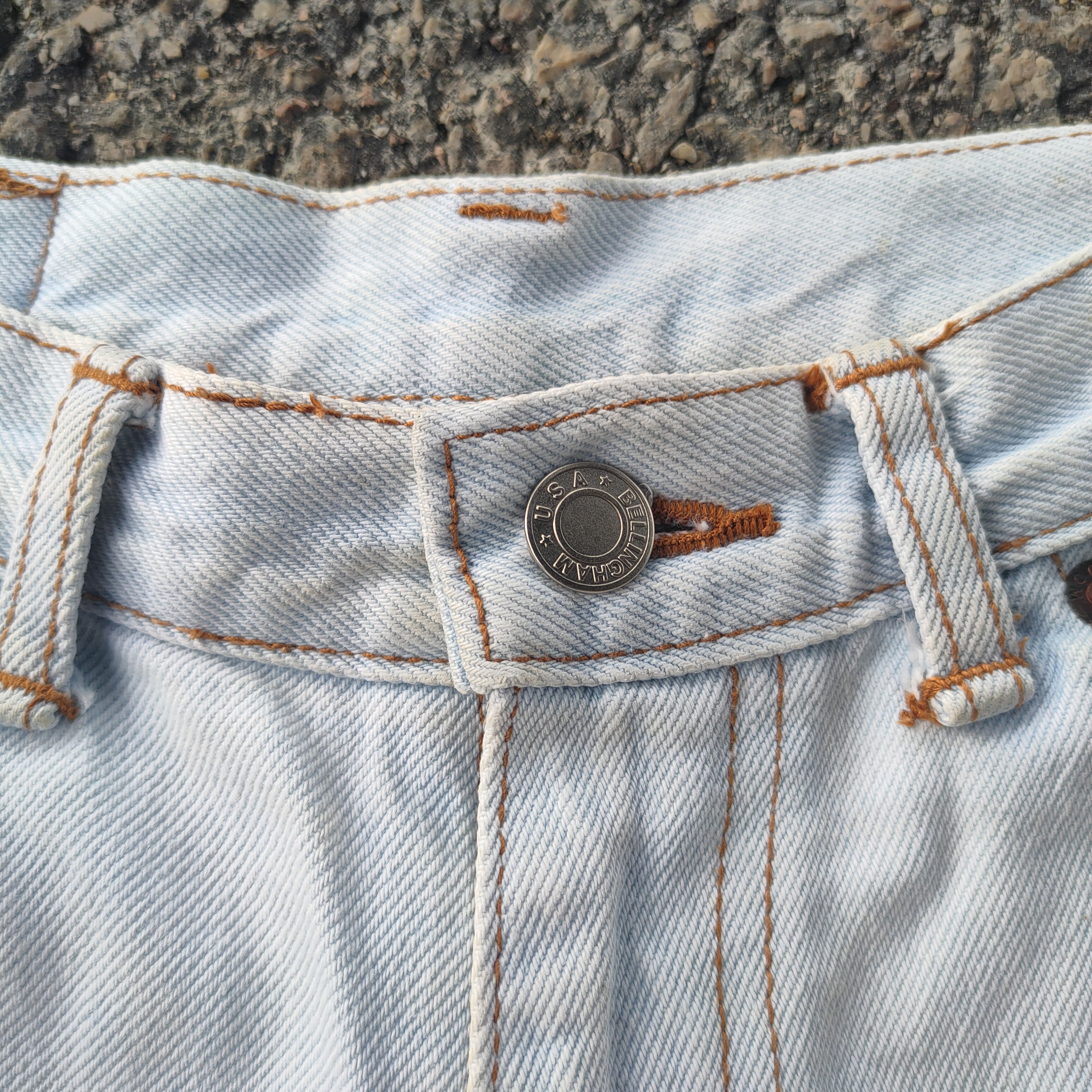 Jean VINTAGE WESTWOOD USA RUSTY FADED JEANS DENIM PANTS Size US 28 / EU 44 - 5 Thumbnail