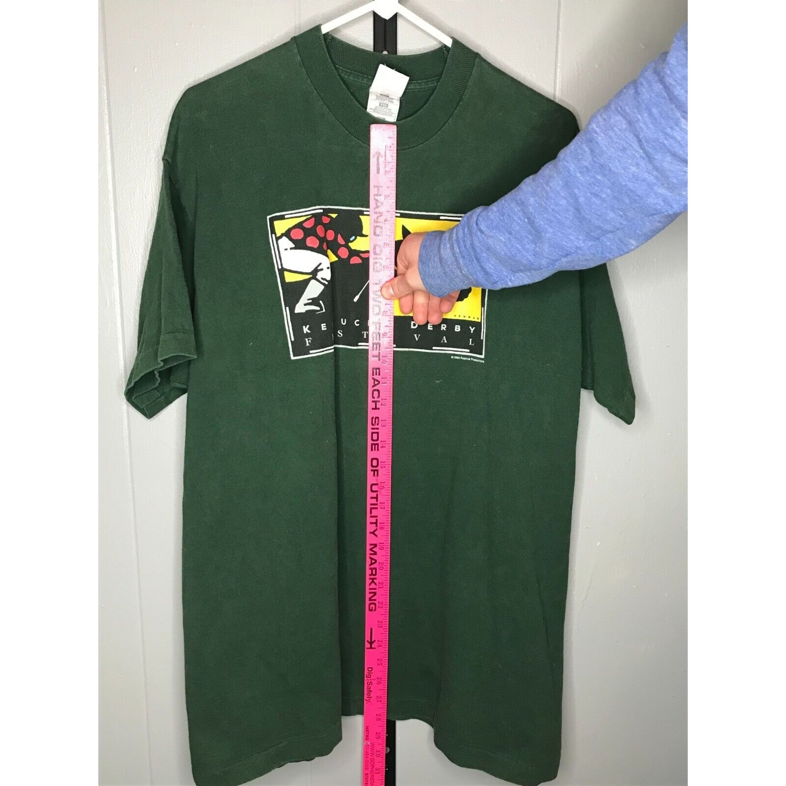 Jerzees × Vintage Vintage 1998 Kentucky Derby Festival Horse Racing Shirt Size Size US XXL / EU 58 / 5 - 7 Thumbnail