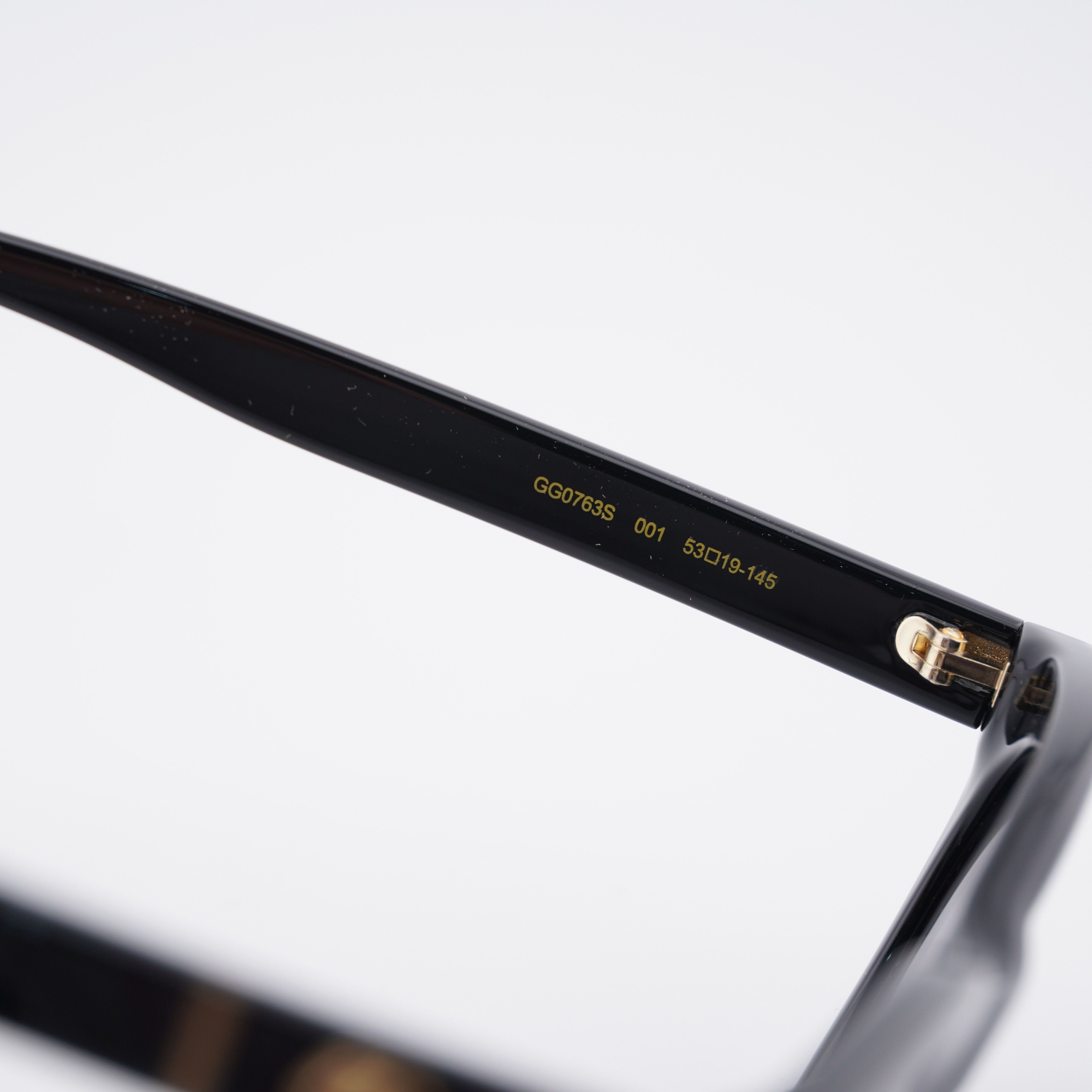 Gucci Gucci GG0763S 001 Women Sunglasses Black Cat Eye Frame Size ONE SIZE - 8 Thumbnail