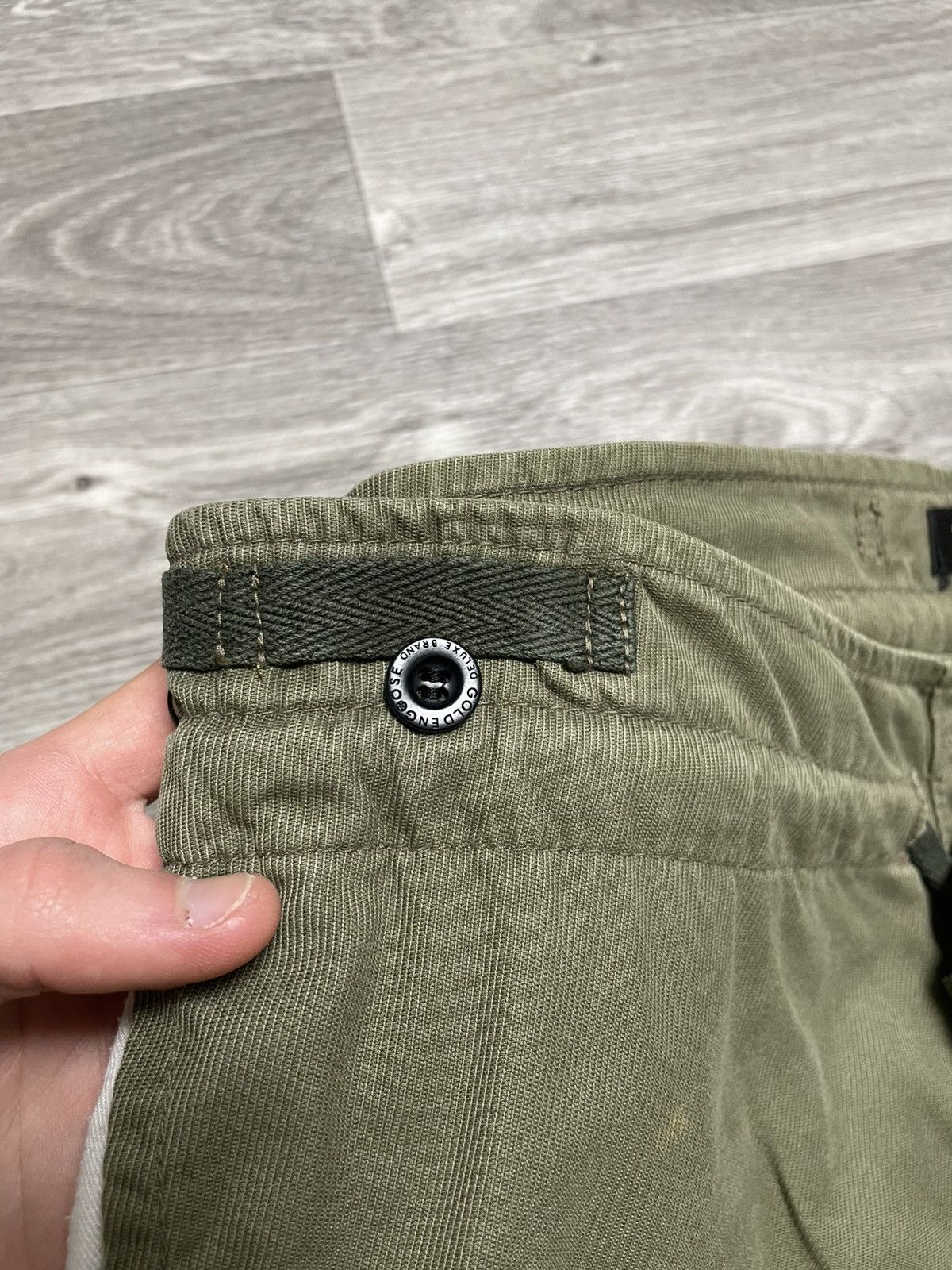Golden Goose Archive Golden Goose Military Cargo Pants Adjustable Hem Size US 34 / EU 50 - 11 Thumbnail