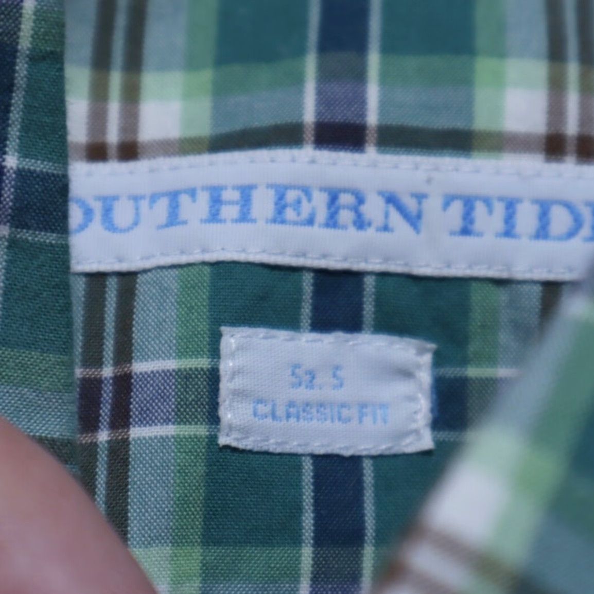 Southern Tide Southern Tide Shirt Plaid Long Sleeve Button Down Green Men S Size US S / EU 44-46 / 1 - 5 Thumbnail