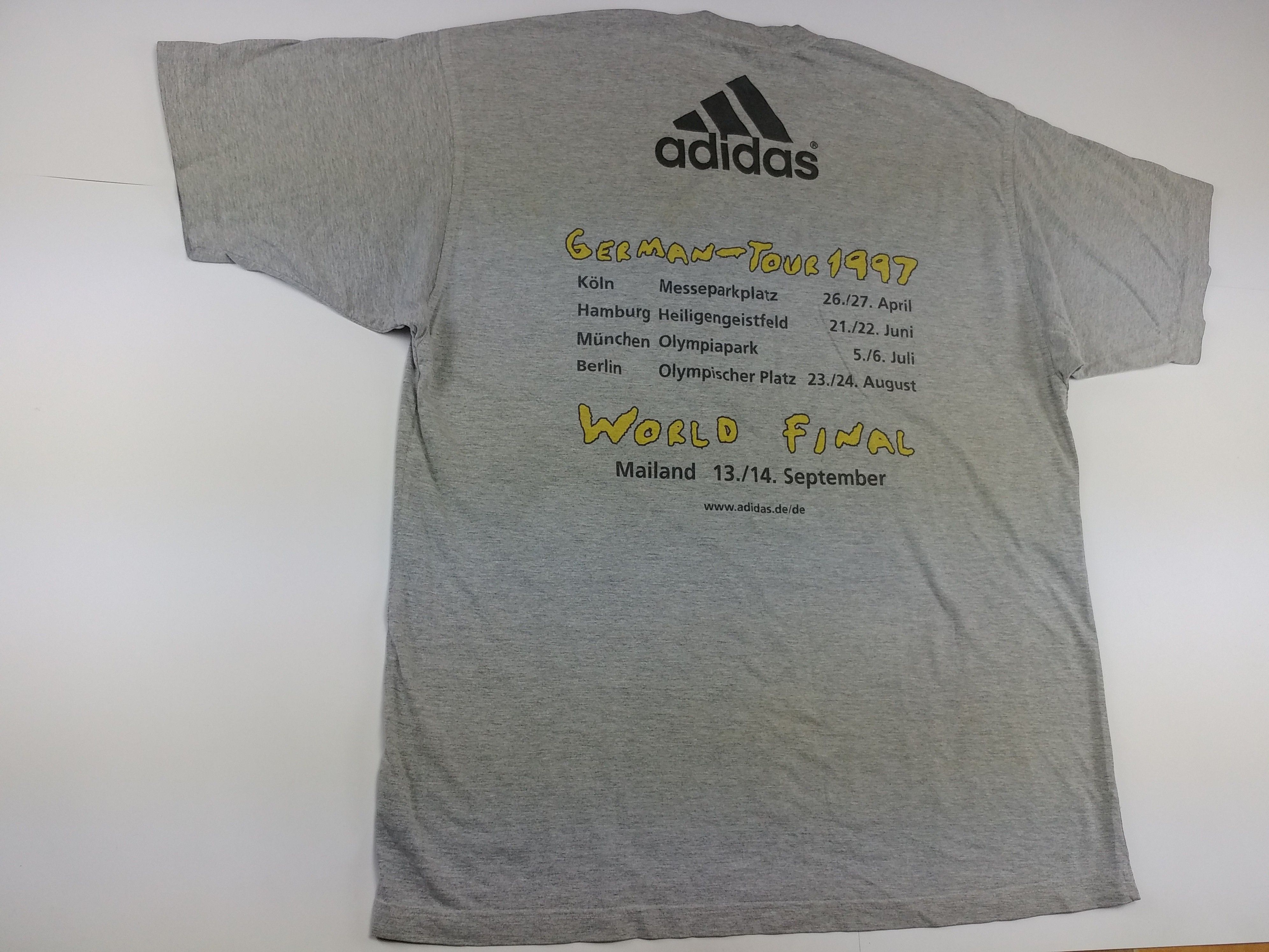 Adidas Adidas Streetball Challenge t-shirt, 1997 Germany, vintage L Size US L / EU 52-54 / 3 - 9 Thumbnail