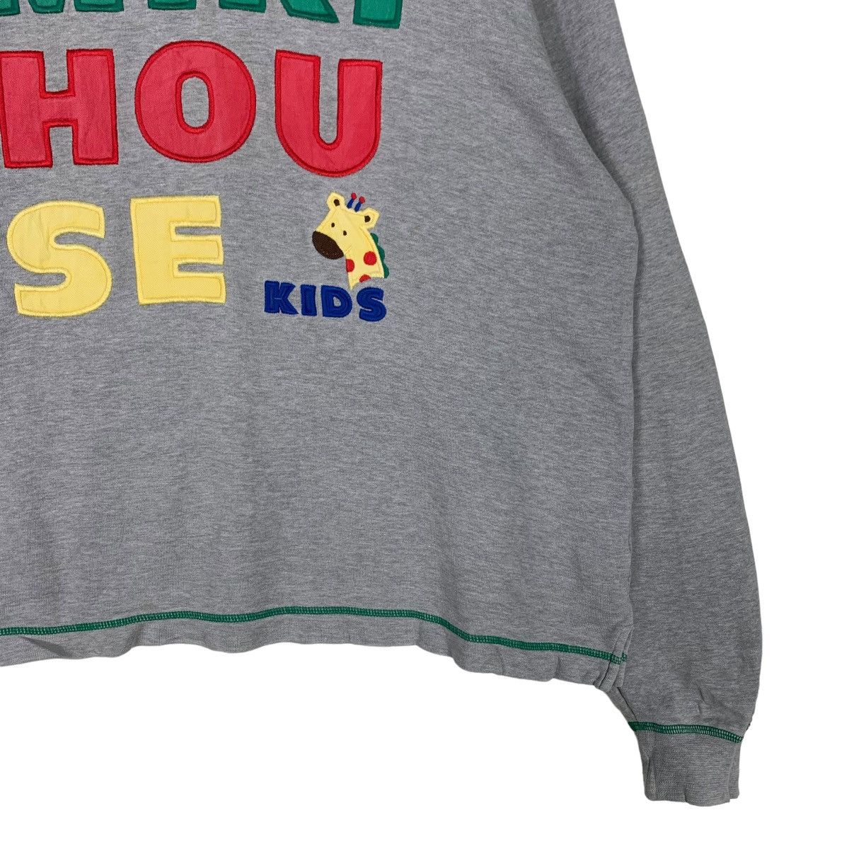 Japanese Brand 90's MIKIHOUSE Big Logo Sweater Sweatshirts #0792-C36 Size US L / EU 52-54 / 3 - 4 Thumbnail