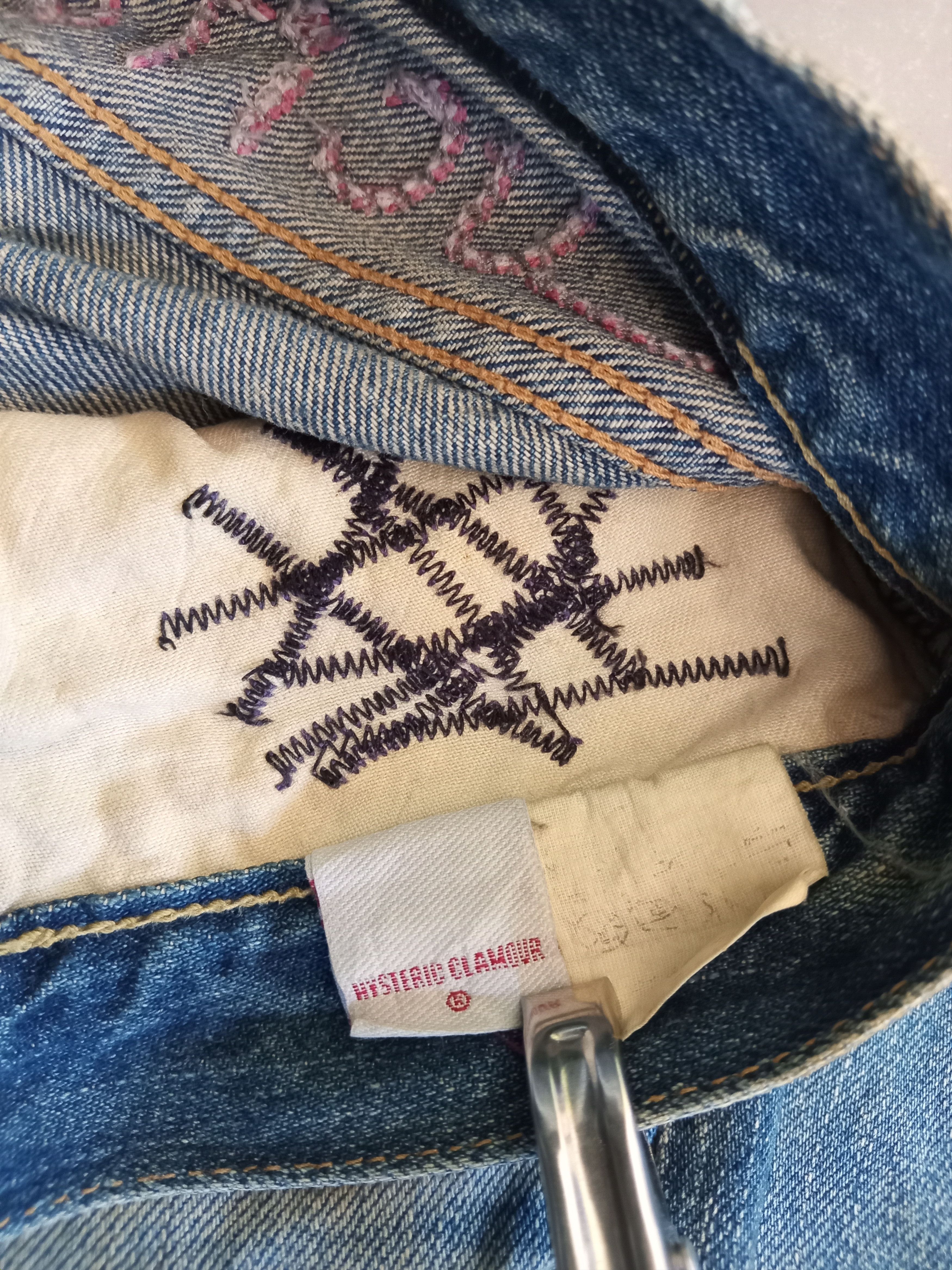 Hysteric Glamour × Japanese Brand LAST DROP💥Vintage Hysteric Glamour Distressed Flare Jeans Size US 29 - 10 Thumbnail