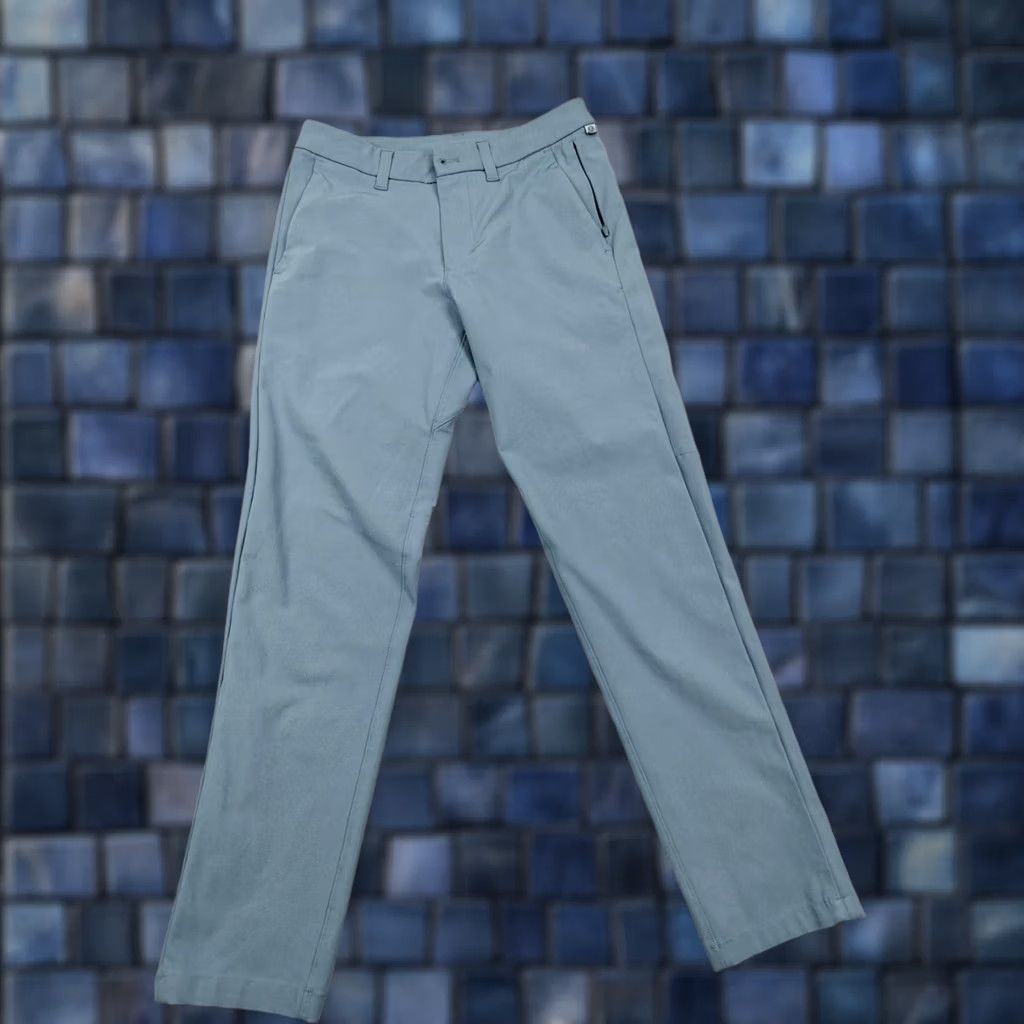 Lululemon Lululemon Pants Mens 29 Blue Slim Stretch Microfiber Chino Travel Golf Tapered Size US 29 - 1 Thumbnail