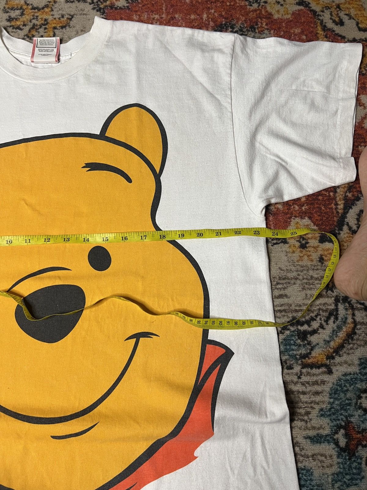 Disney Vintage 90s Winnie the Pooh Big Face Size US XL / EU 56 / 4 - 7 Thumbnail