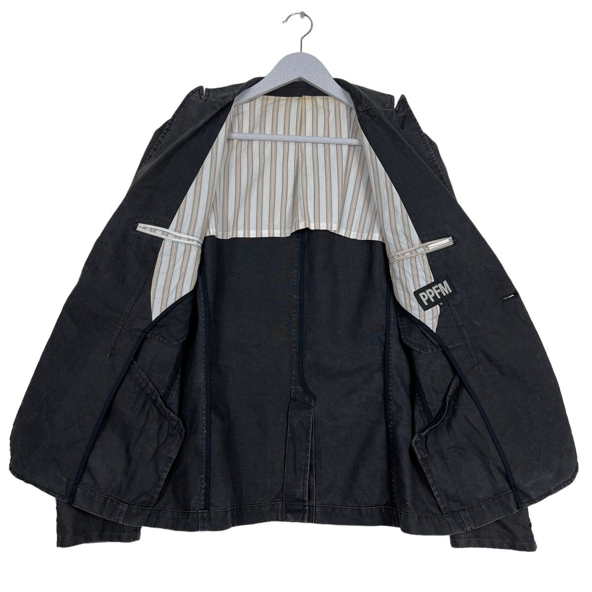 Japanese Brand 🔥 PPFM KHAKI BLAZER JACKET Size US M / EU 48-50 / 2 - 11 Thumbnail