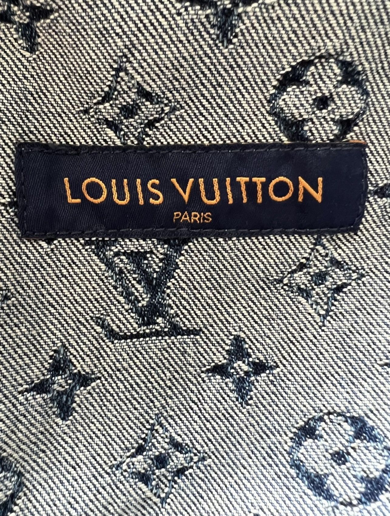 Louis Vuitton Louis Vuitton x Nigo Denim Jacket Sz. 44 Size US S / EU 44-46 / 1 - 6 Thumbnail
