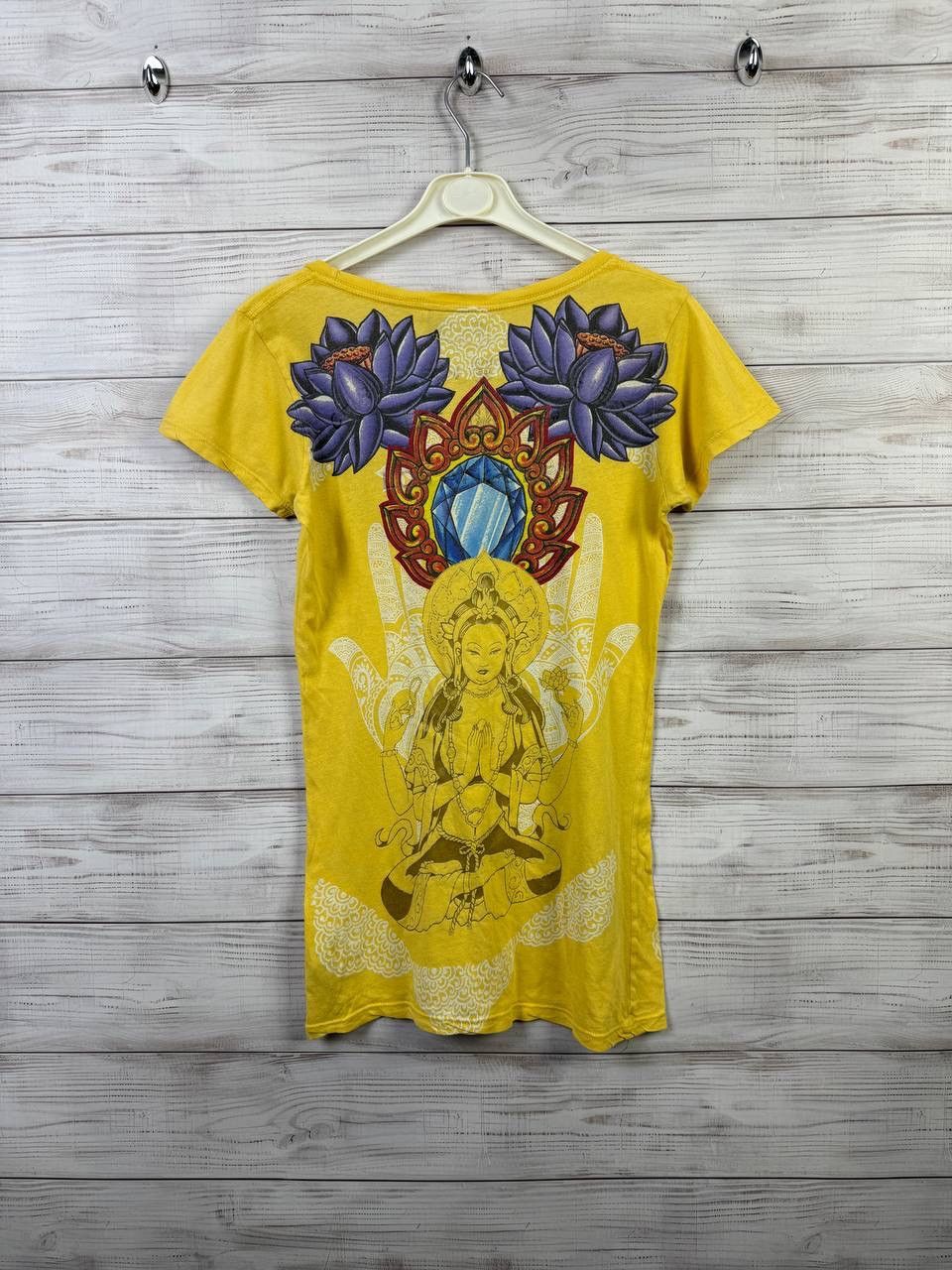 Christian Audigier Christian Audigier Blue Womens Polo Shirt Tee Size M / US 6-8 / IT 42-44 - 6 Thumbnail