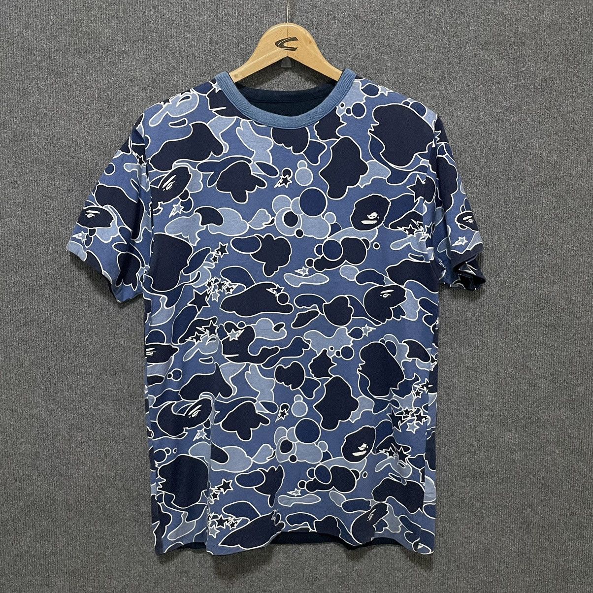Bape × Nigo Bathing Ape by Nigo Sta Camo Reversible Tee Size US M / EU 48-50 / 2 - 1 Thumbnail