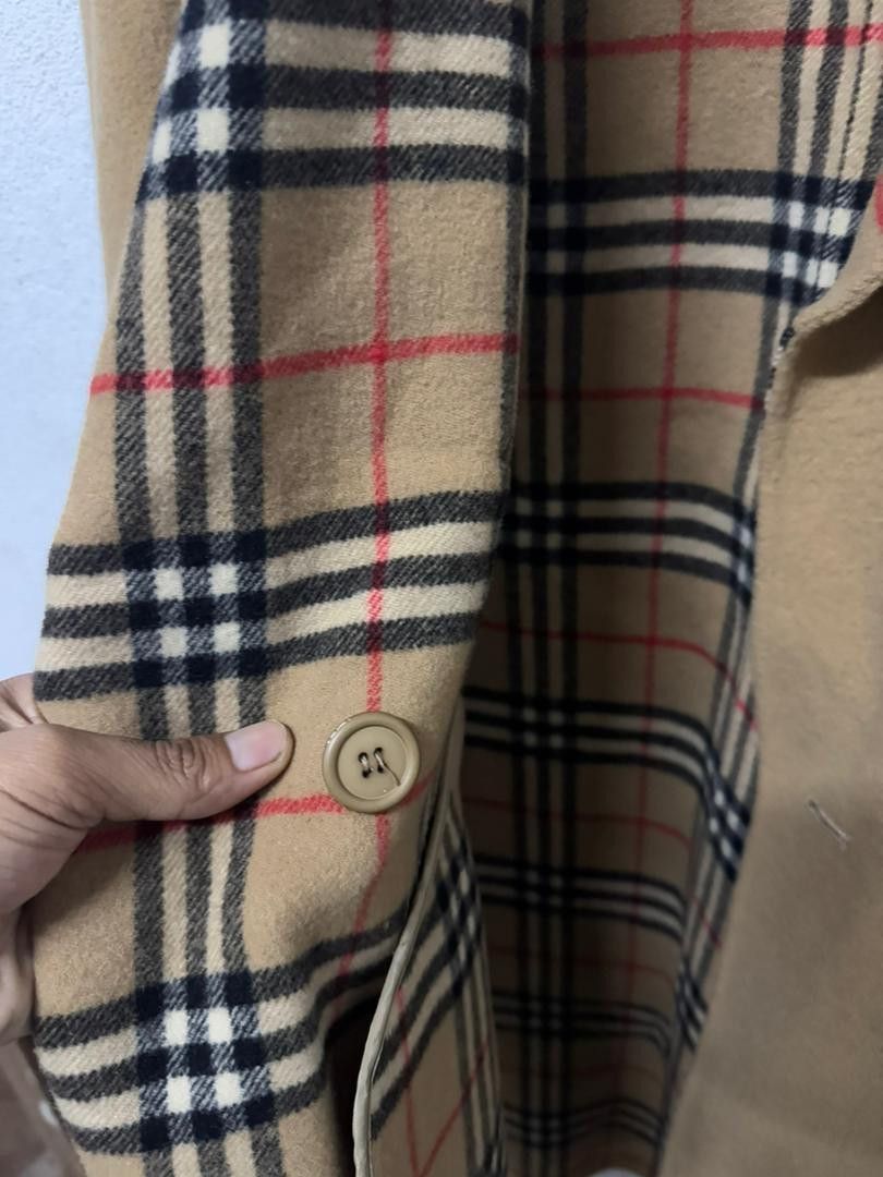 Burberry Vintage burberry wool coat Size US L / EU 52-54 / 3 - 10 Thumbnail