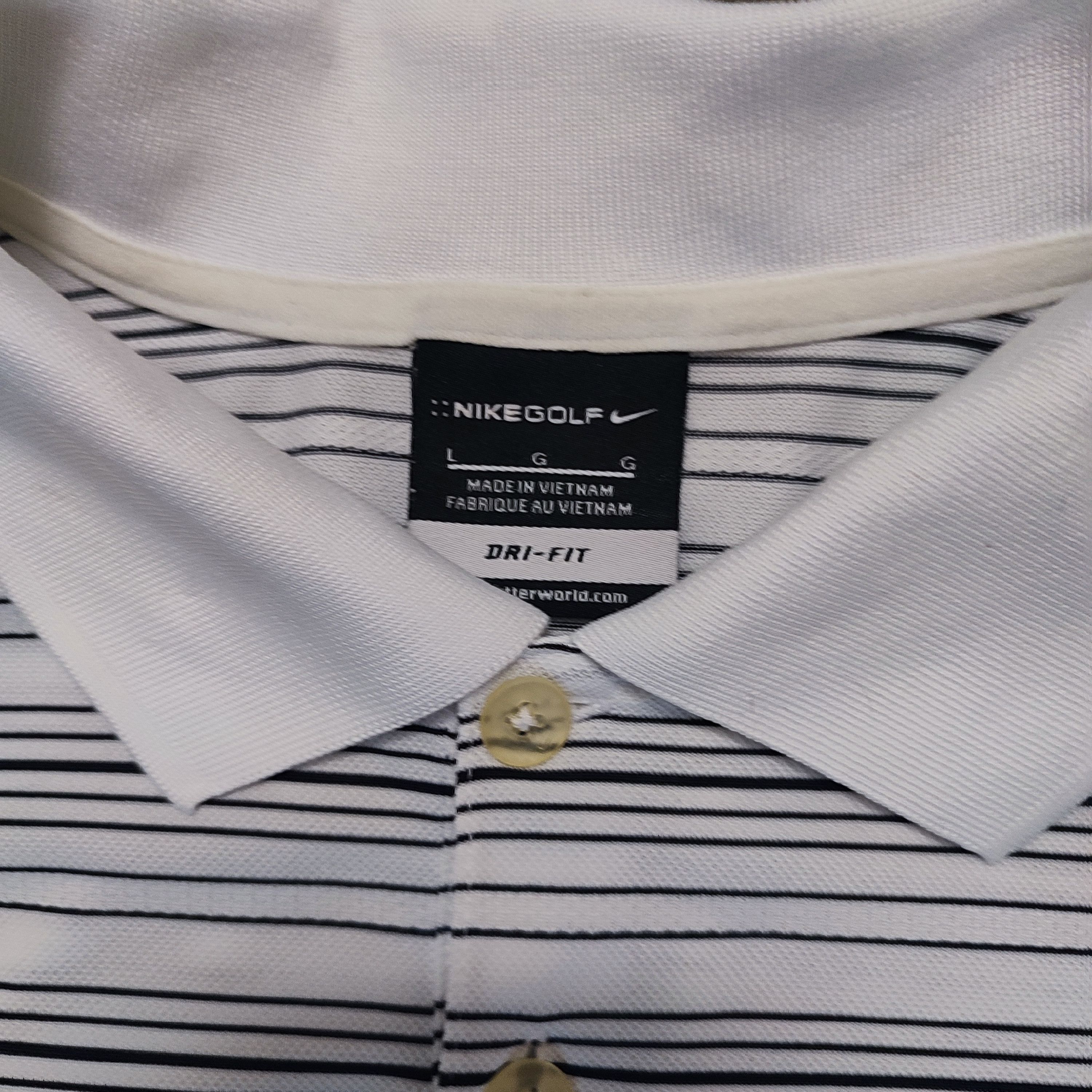 Nike Nike Golf Polo Shirt Men’s Size L – White Size US L / EU 52-54 / 3 - 4 Thumbnail