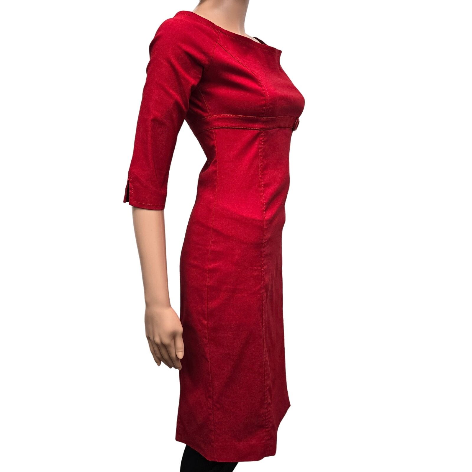 Zara ZARA Dress Empire Waist Belt Buckle On Off Shoulder M Size M / US 6-8 / IT 42-44 - 10 Thumbnail