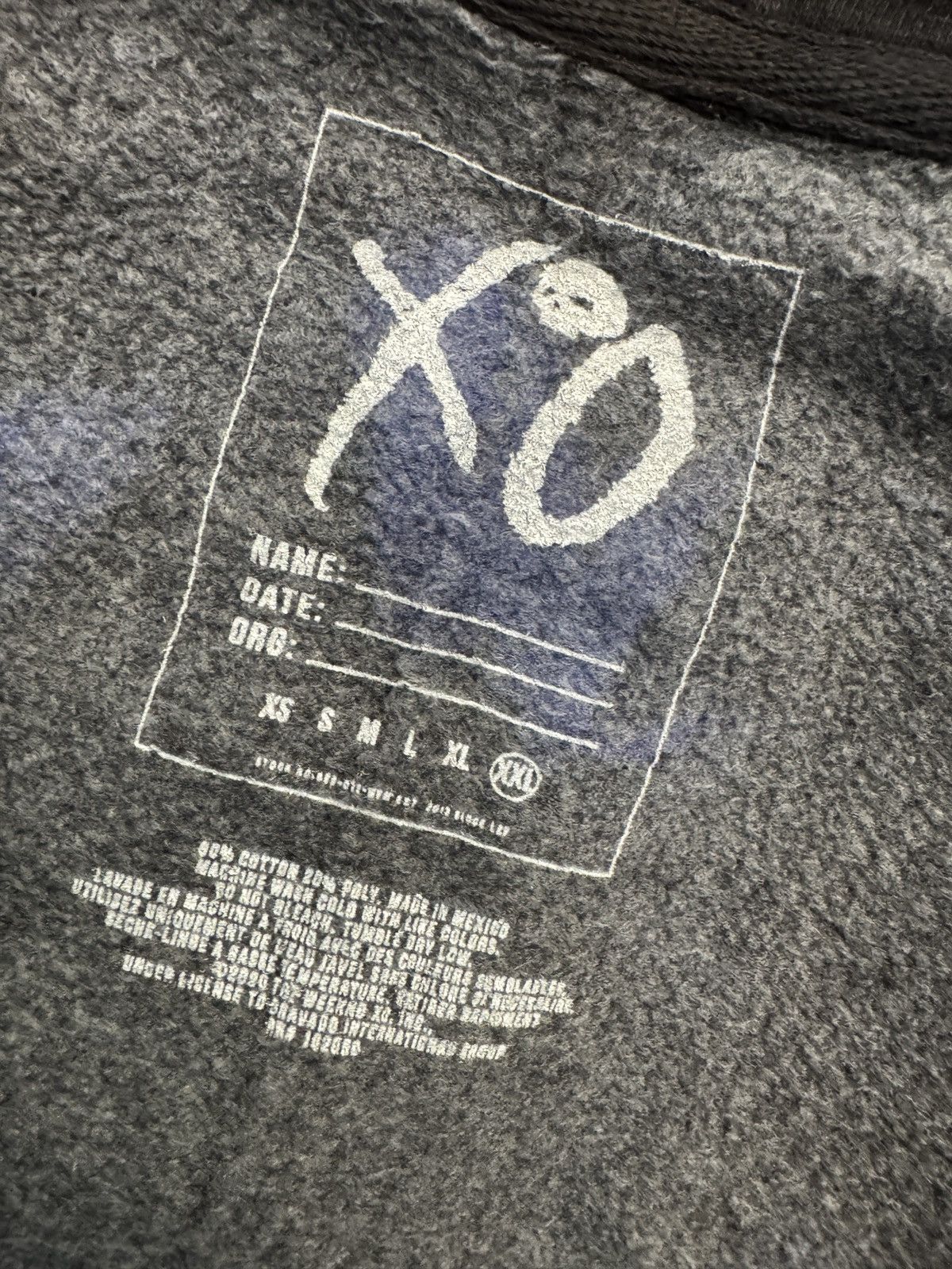 AWGE × The Weeknd × XO Offical The Weeknd XO ASAPWGE Tie Dye Hoodie (XXL) Size US XXL / EU 58 / 5 - 5 Thumbnail