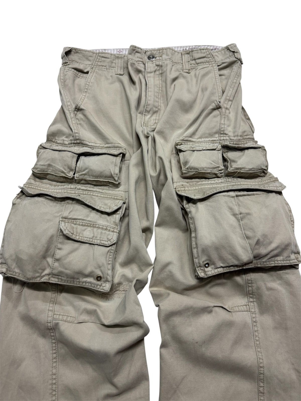 PPFM INSANE 3D POCKET VINTAGE USRN 95705 PLUGG CARGO DISTRESS Size US 34 / EU 50 - 2 Thumbnail