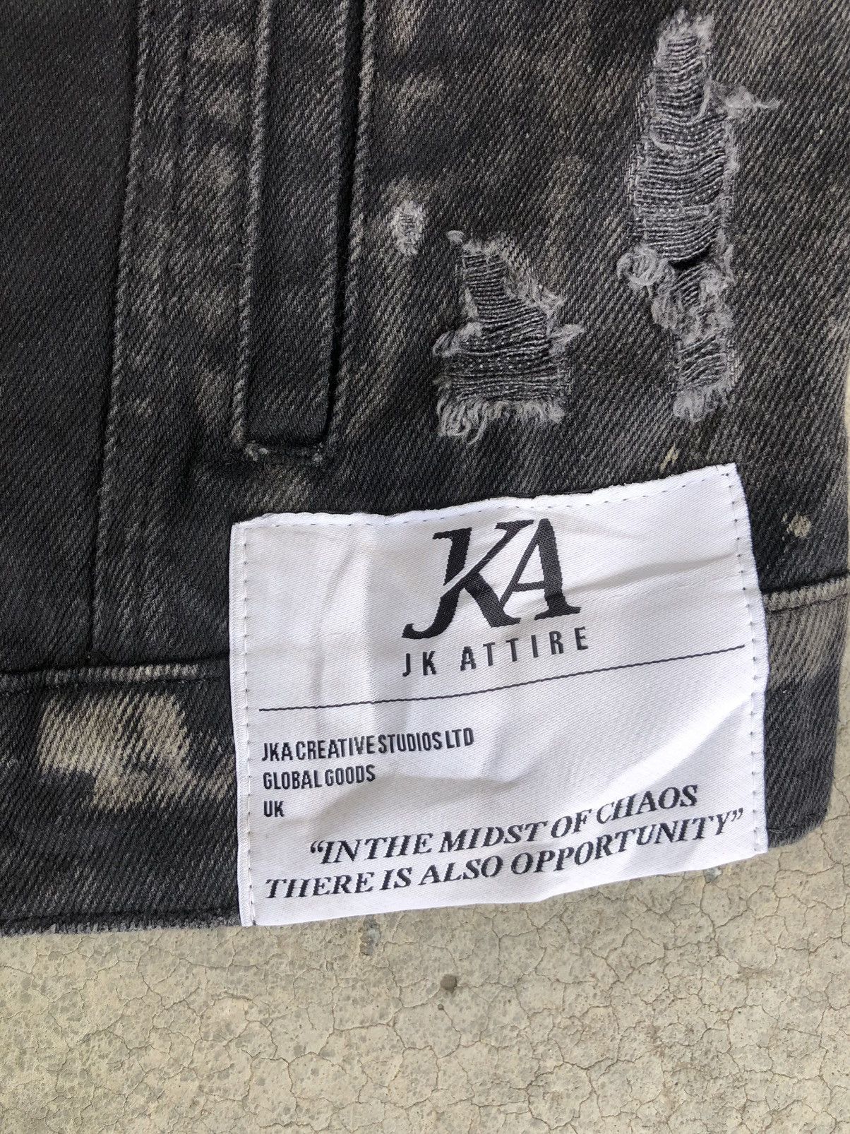 If Six Was Nine Japanese Attire Denim Jacket Broken Size US L / EU 52-54 / 3 - 16 Thumbnail