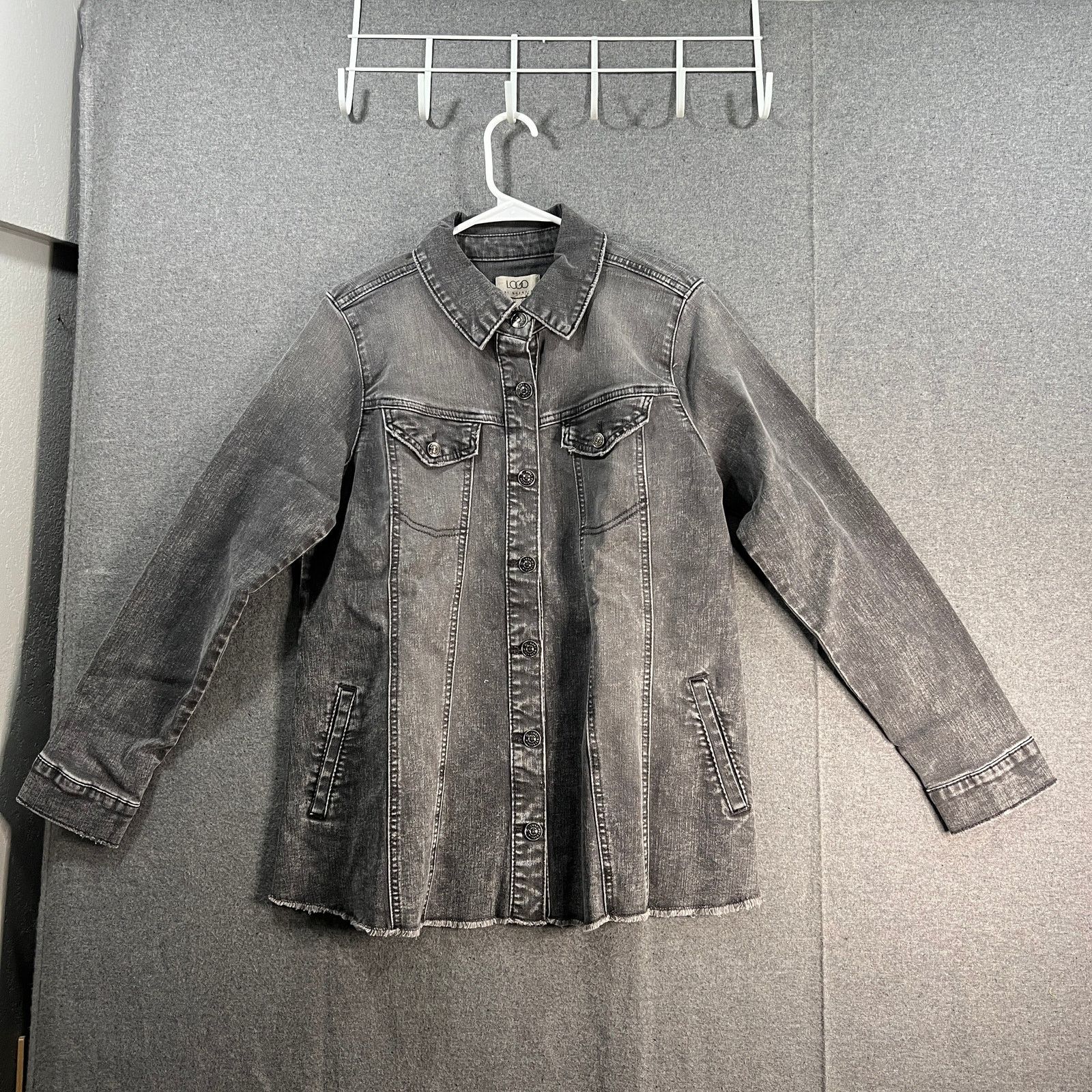 Other LOGO by Lori Goldstein Jeans Jacket Womens Size M / US 6-8 / IT 42-44 - 1 Thumbnail
