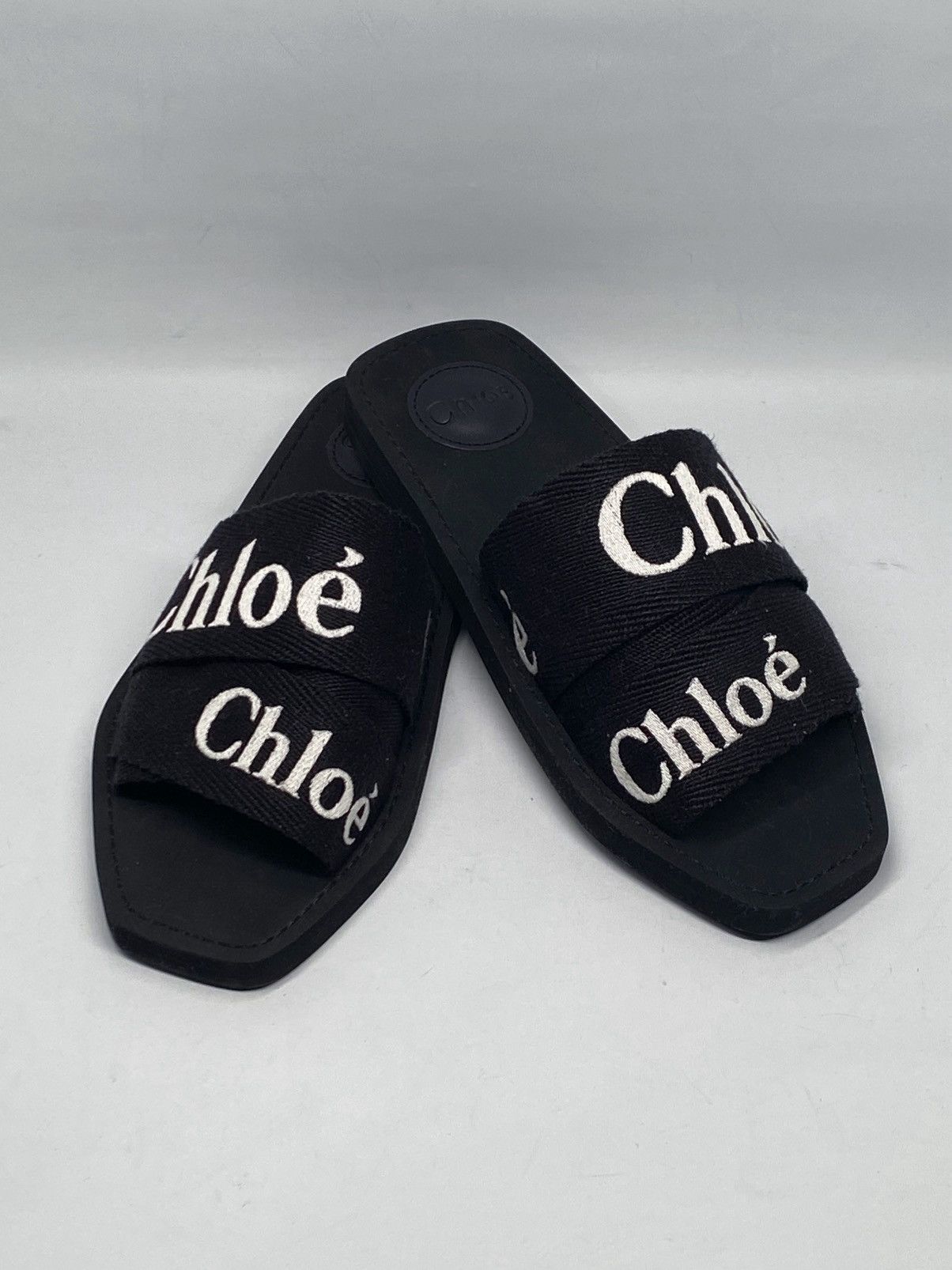Chloe Chloe Woody Logo Slide Sandal size 37 Size US 7 / IT 37 - 1 Thumbnail