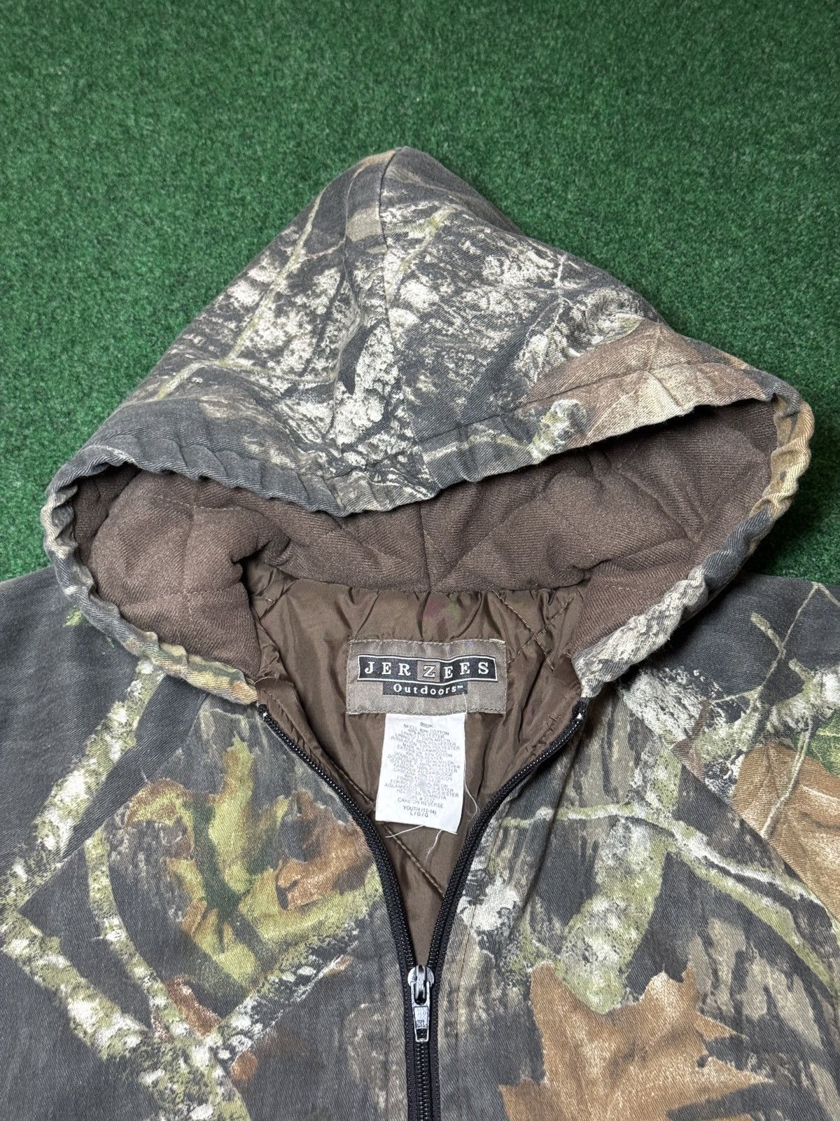 Realtree Vintage Y2K Realtree Camo Jerzees Full Zip Hunting Jacket Size XS / US 0-2 / IT 36-38 - 2 Thumbnail