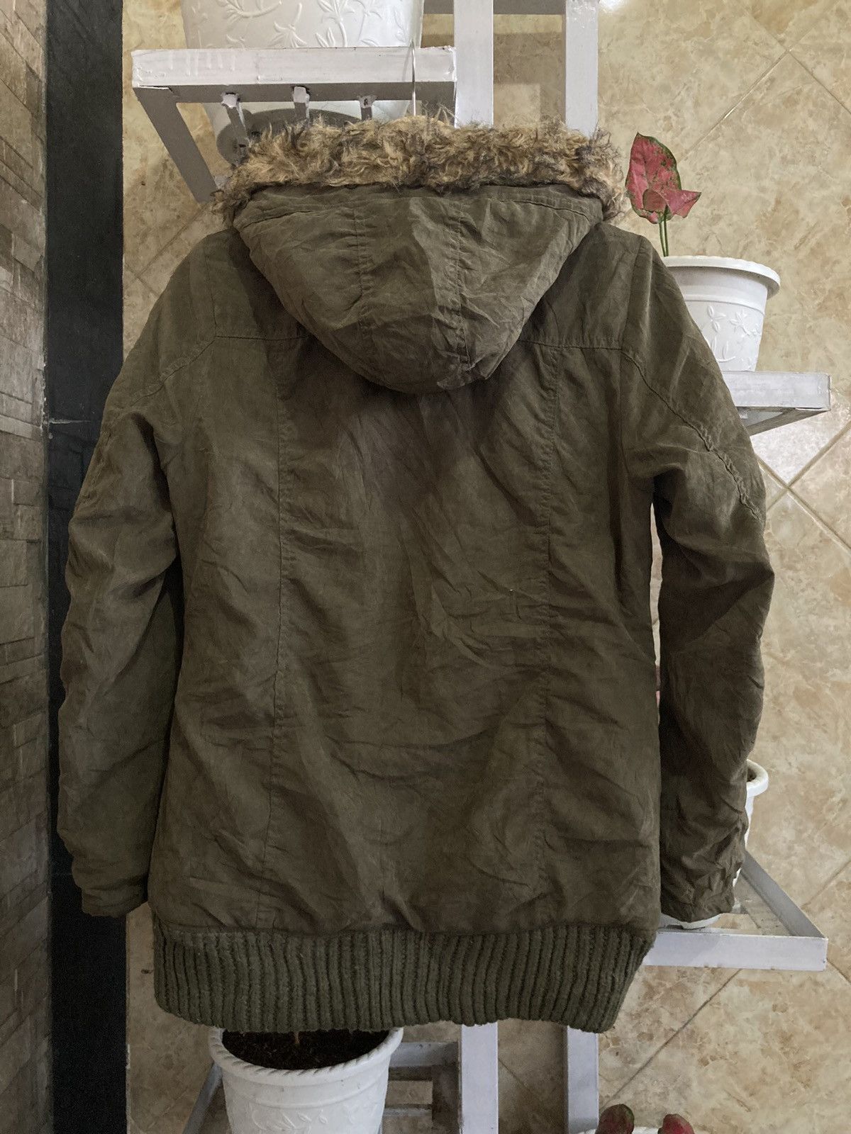 Le Grande Bleu (L.G.B.) SILVER MOON - Bondage Bono Fur Apocalypse Cargo Vkei Jacket Size US M / EU 48-50 / 2 - 6 Thumbnail