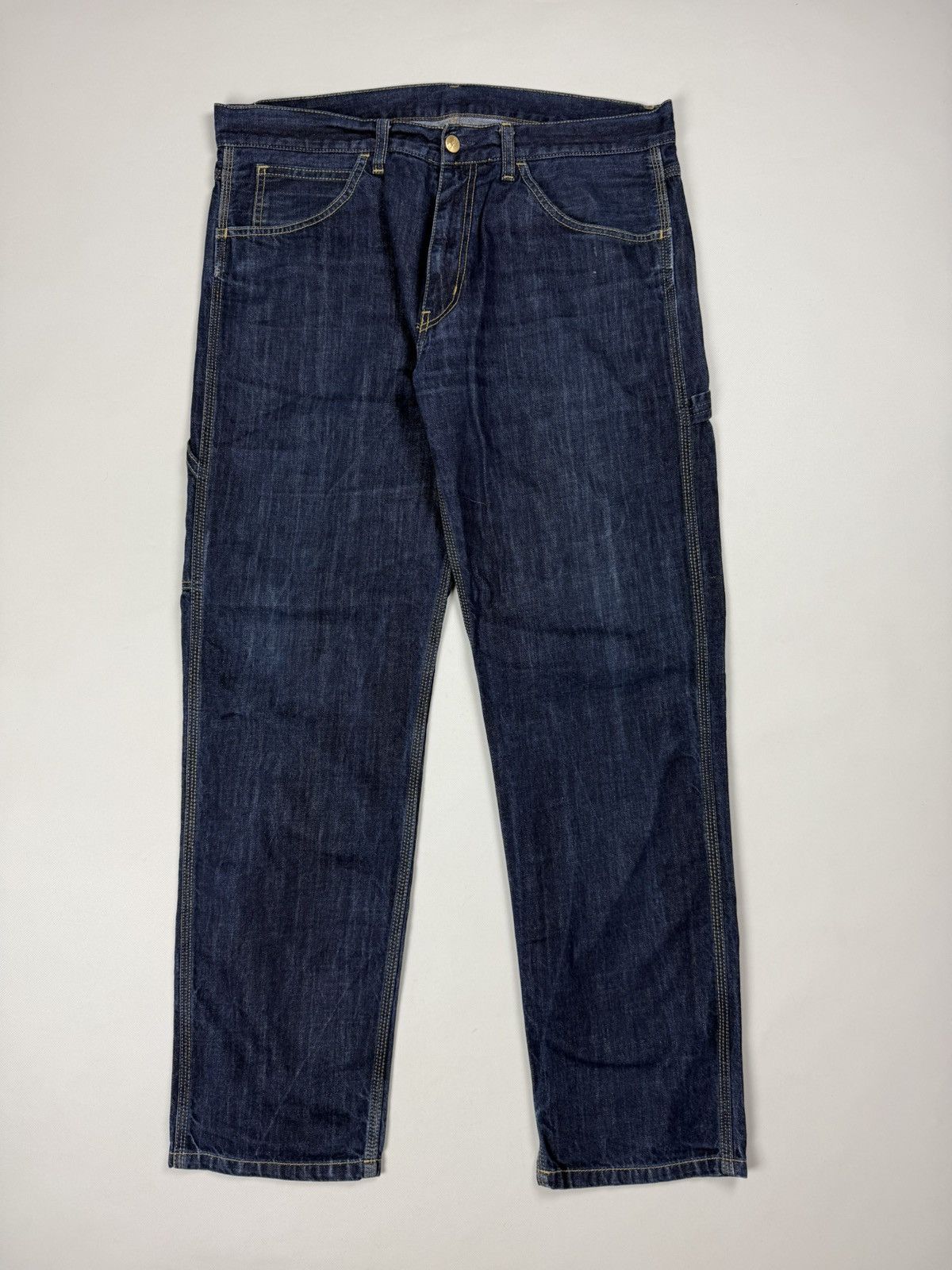 Carhartt Carhartt Men’s Fort Carpenter Workwear Denim Jeans Pants Size US 36 / EU 52 - 9 Thumbnail