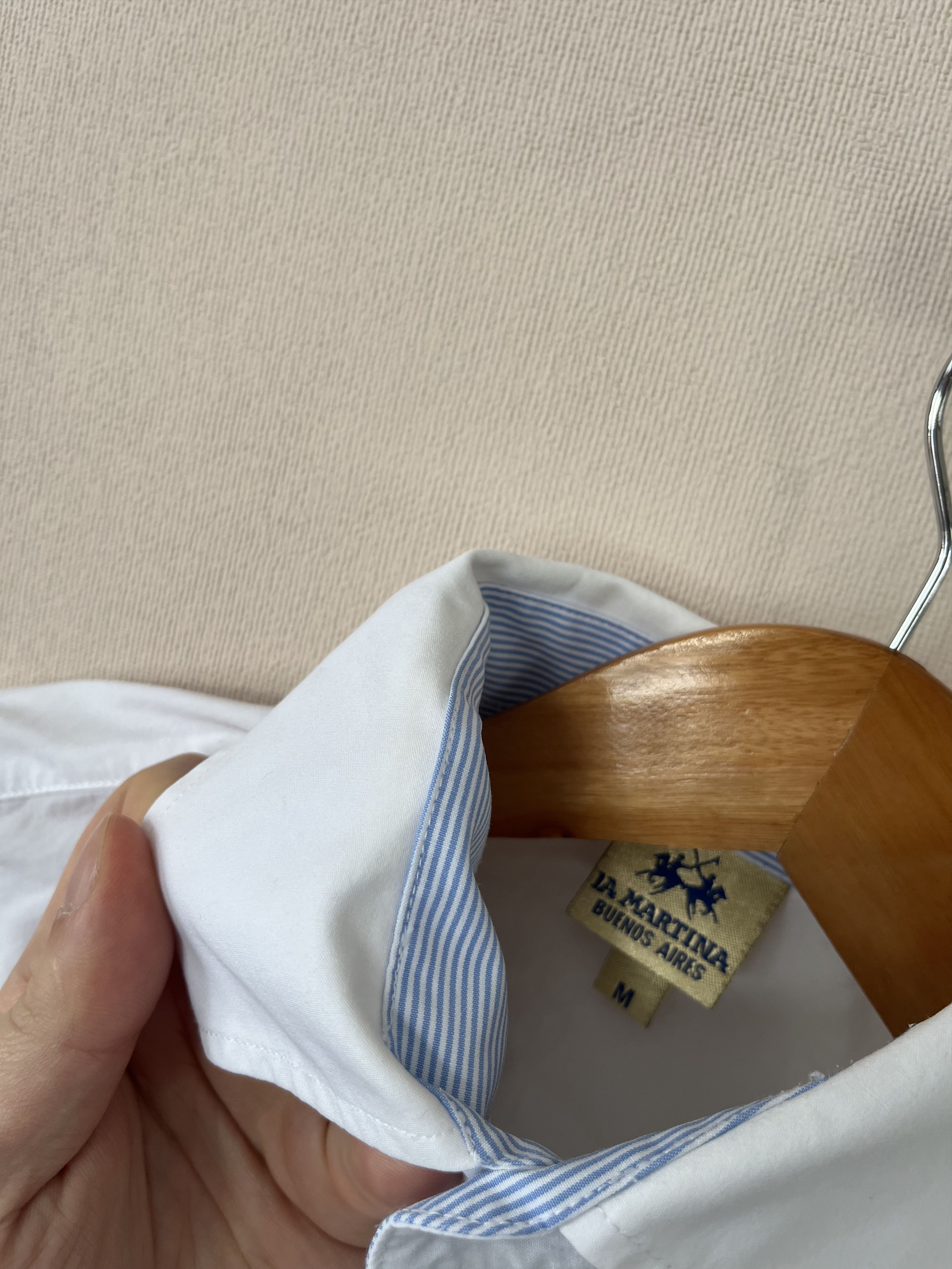 La Martina La Martina Collared Button-Down Shirt White DUBAI #3 Size US M / EU 48-50 / 2 - 6 Thumbnail