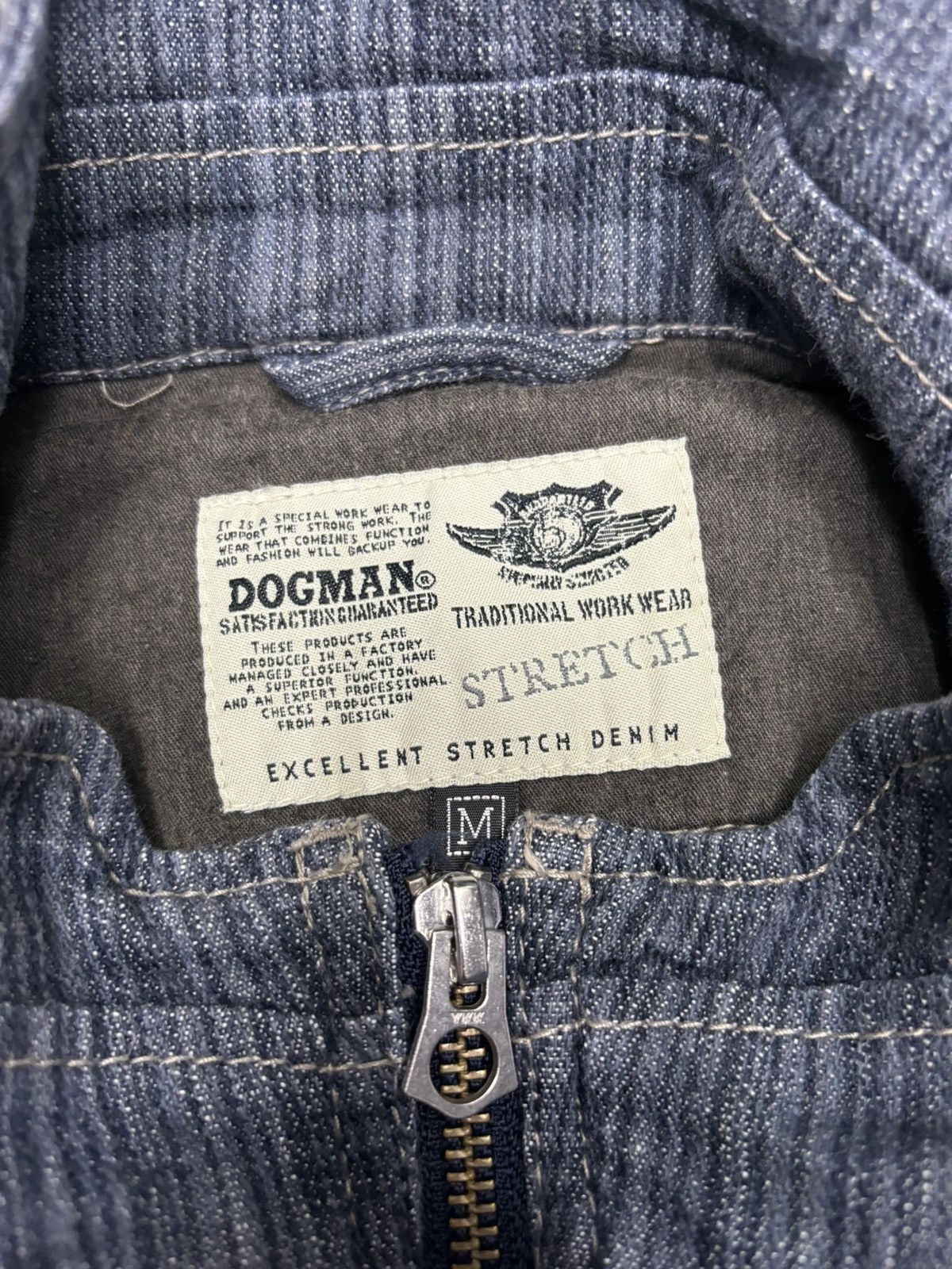 Dogtown 🔥VINTAGE DOGMAN DENIM WORK WEAR JACKET Size US M / EU 48-50 / 2 - 11 Thumbnail