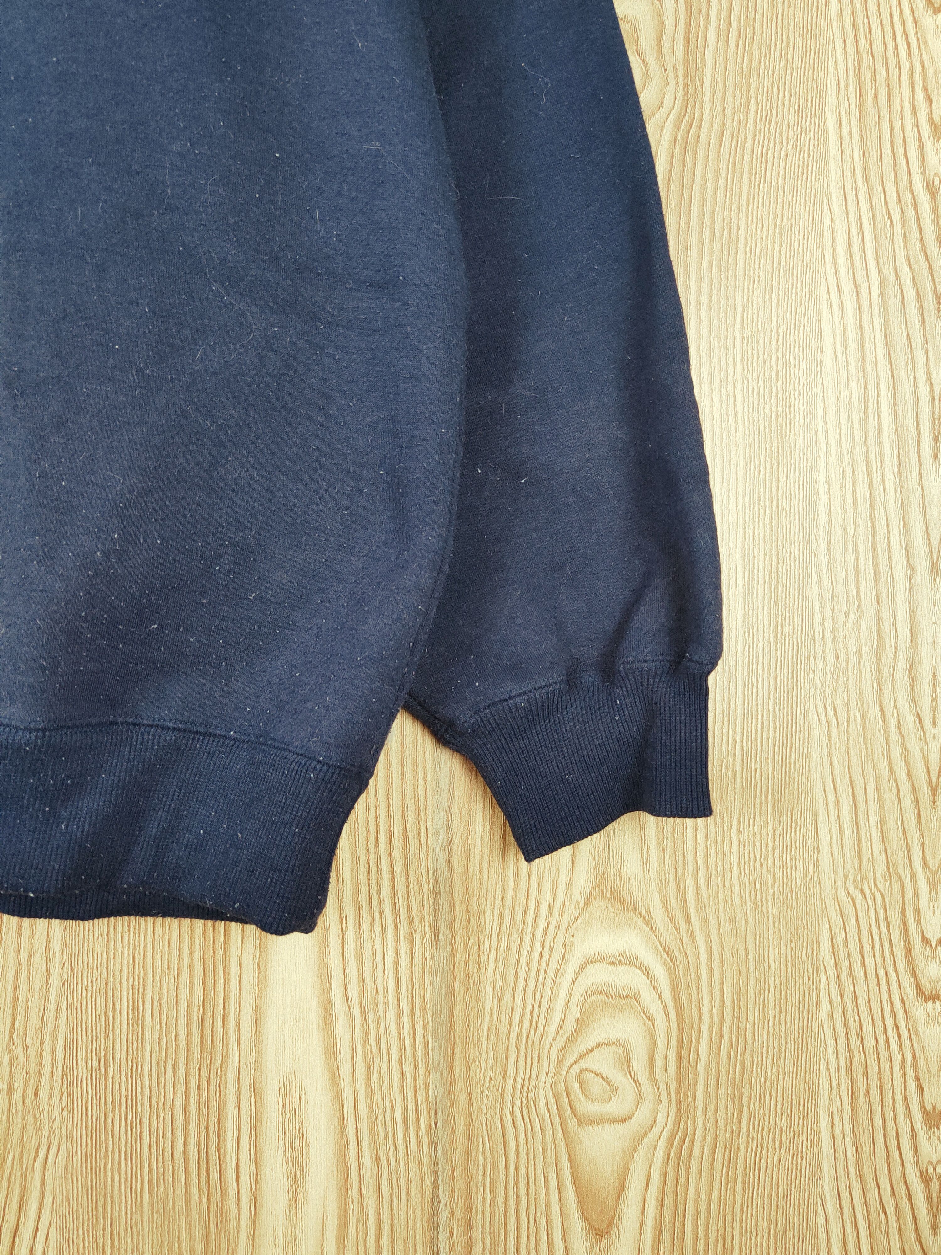Japanese Brand × Vintage Vintage Plain Blue Faded by B Navy Sweatshirts Size US XXL / EU 58 / 5 - 6 Thumbnail