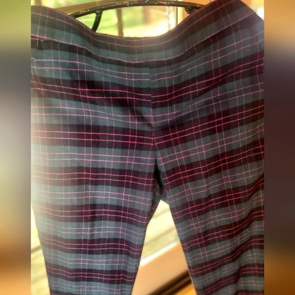 Banana Republic Banana Republic Hayden Tartan Lined Sz. 4 Pants Size 27" / US 4 / IT 40 - 1 Thumbnail
