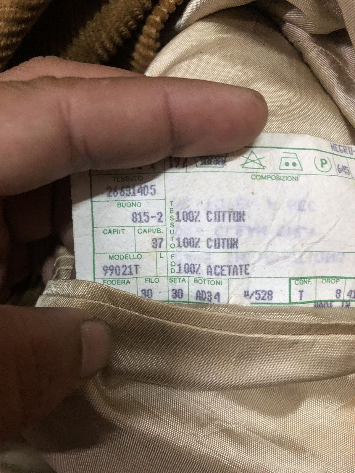 Polo Ralph Lauren × Vintage Vintage Polo Ralph Lauren Corduroy Jacket Size US M / EU 48-50 / 2 - 5 Thumbnail