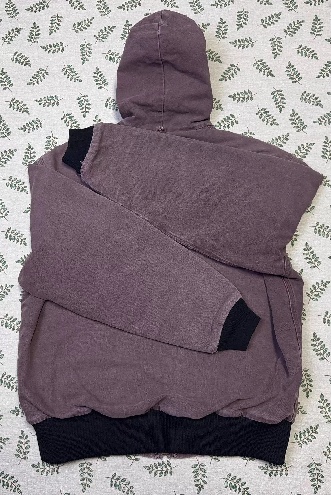 Carhartt Vintage Carhartt JQ1035 Main Line Dusty Rose Hooded Jacket L Size US L / EU 52-54 / 3 - 6 Thumbnail