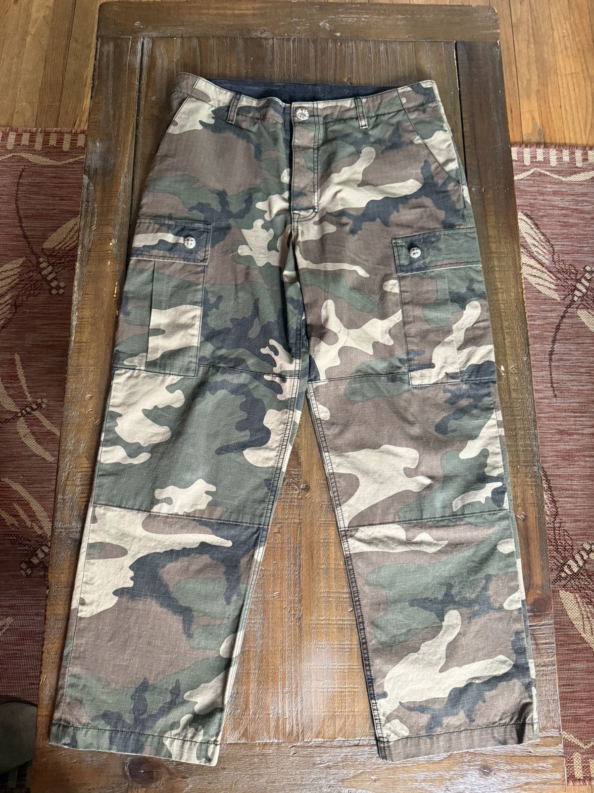 Chrome Hearts Chrome Hearts DevilDog camo cargos SZ34 DS Size US 34 / EU 50 - 10 Thumbnail
