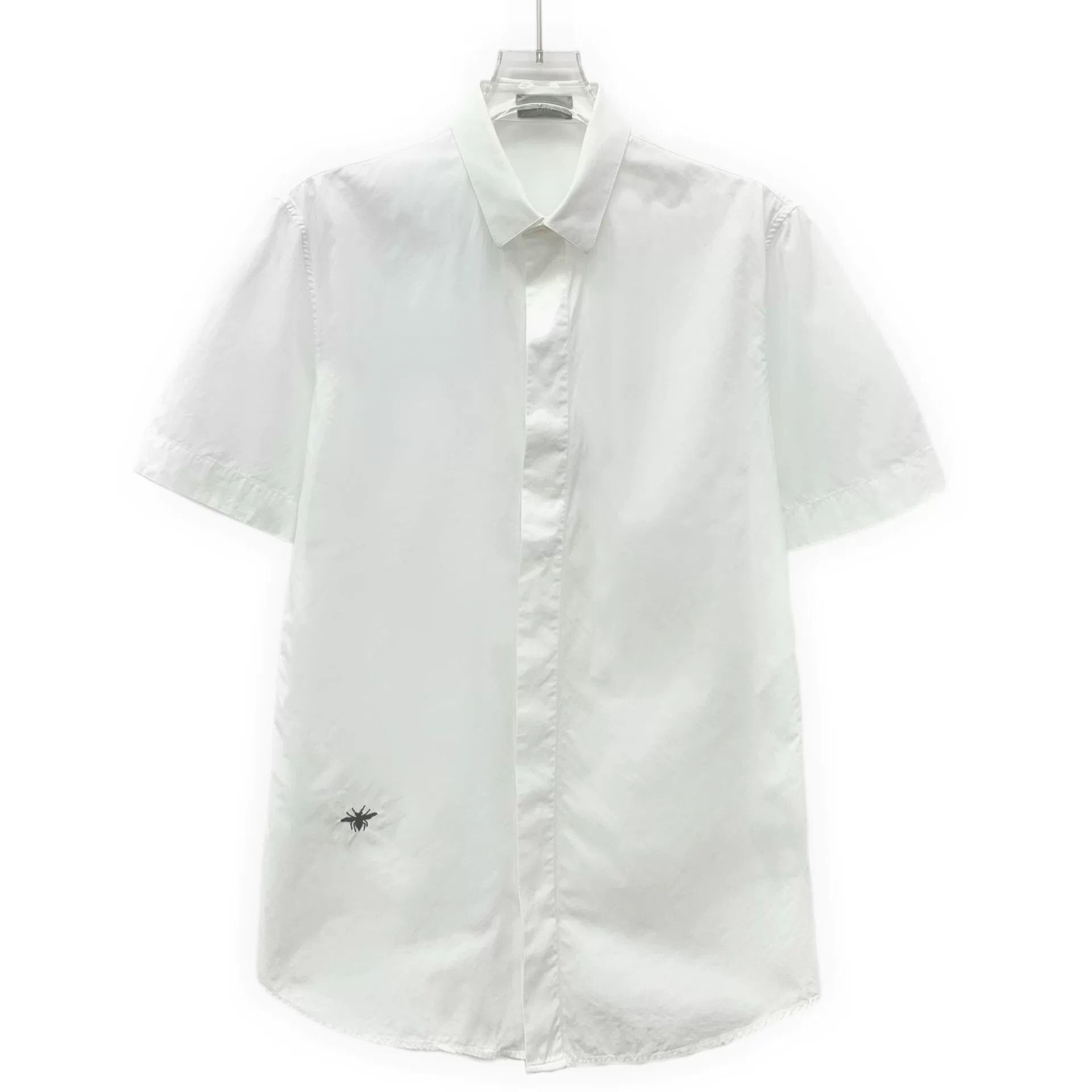 Dior Dior Cotton Embroidered White Button Up S Women Size S / US 4 / IT 40 - 1 Thumbnail