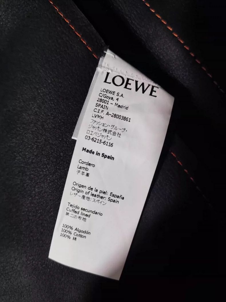 Loewe Loewe Women's outer sewn leather coat Size 4XL / US 24-26 - 4 Thumbnail